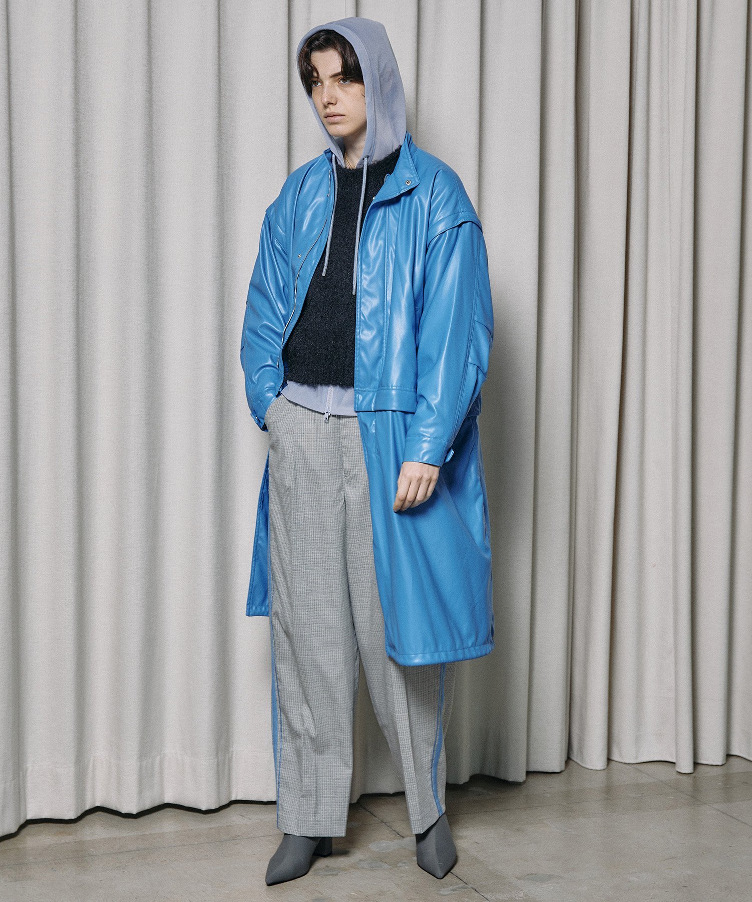 MAISON SPECIAL｜ヴィーガンレザーモッズコート | Rakuten Fashion