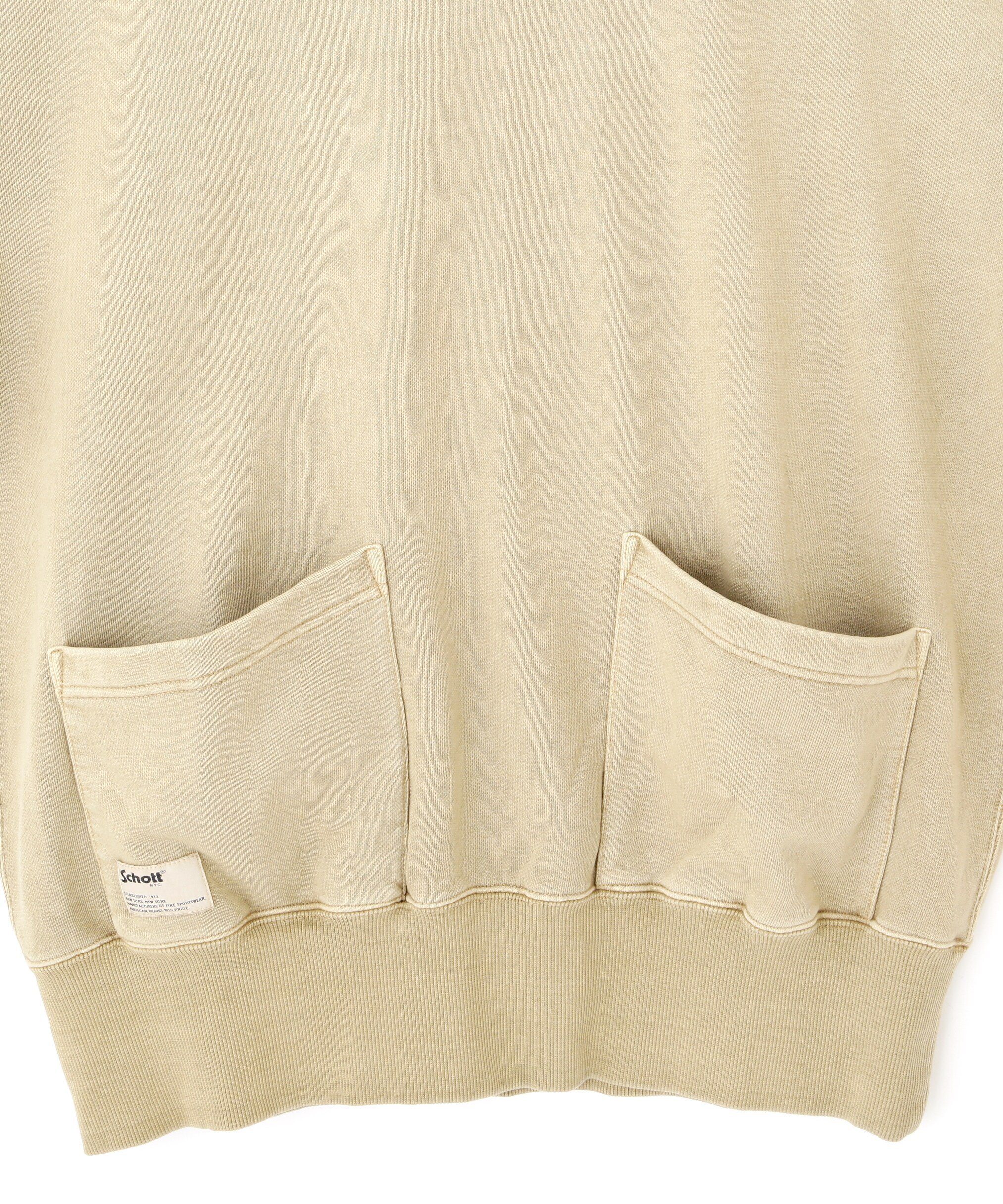 Schott｜SOUVENIR CREW SWEAT/スーベニア クルースウエット 顔虎