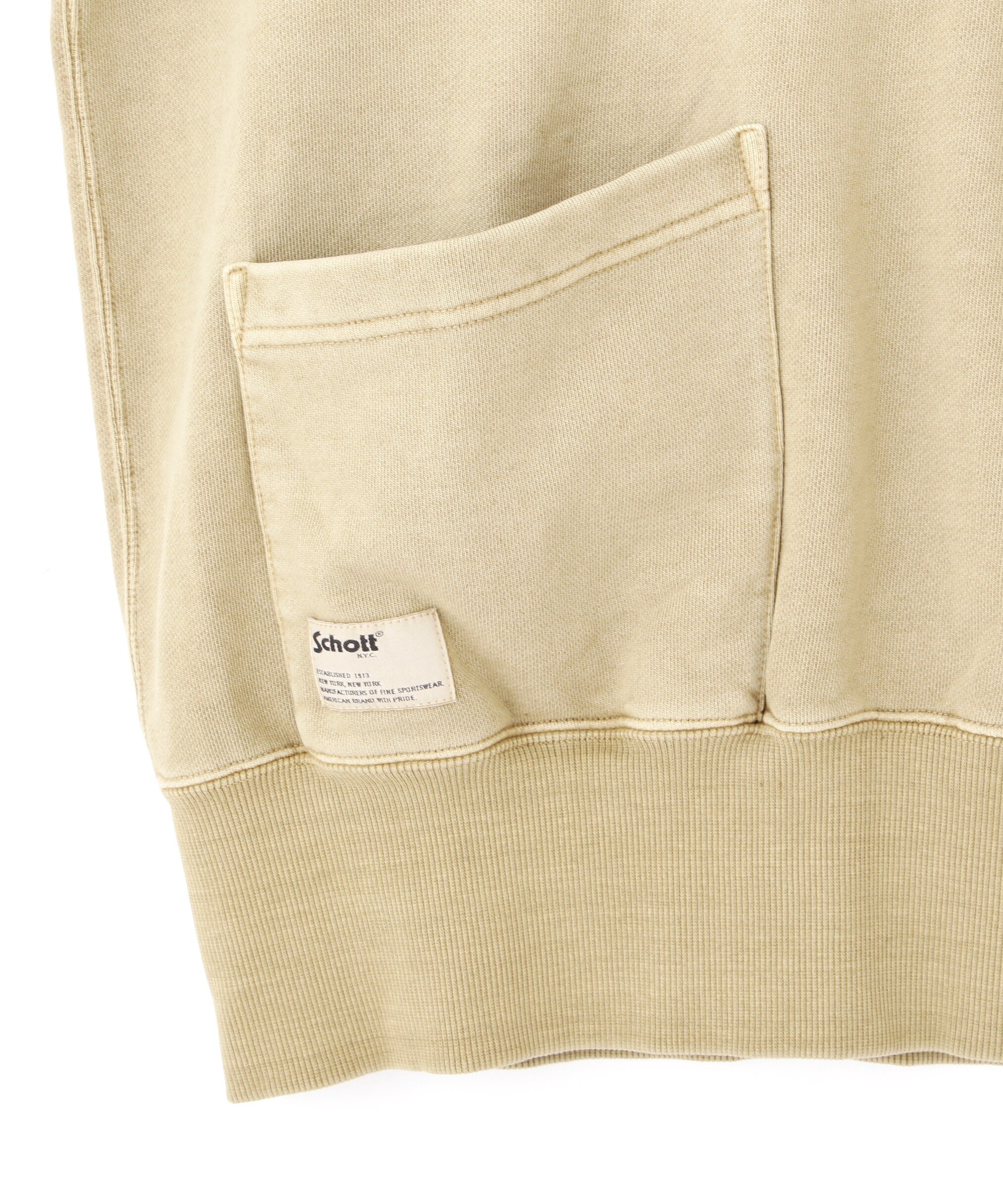 Schott｜SOUVENIR CREW SWEAT/スーベニア クルースウエット 顔虎