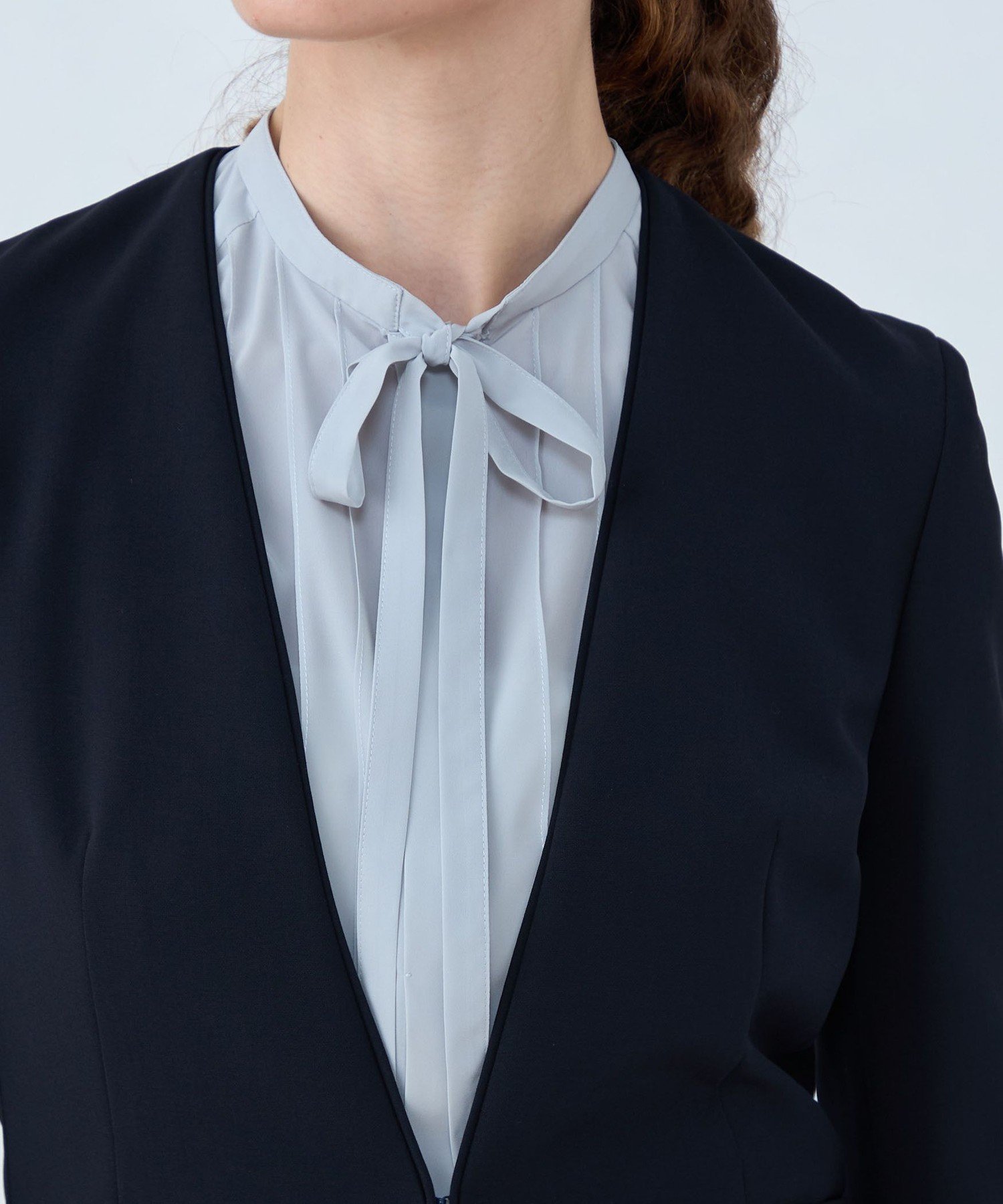 TOMORROWLAND｜ドライダブルクロス ノーカラージャケット | Rakuten