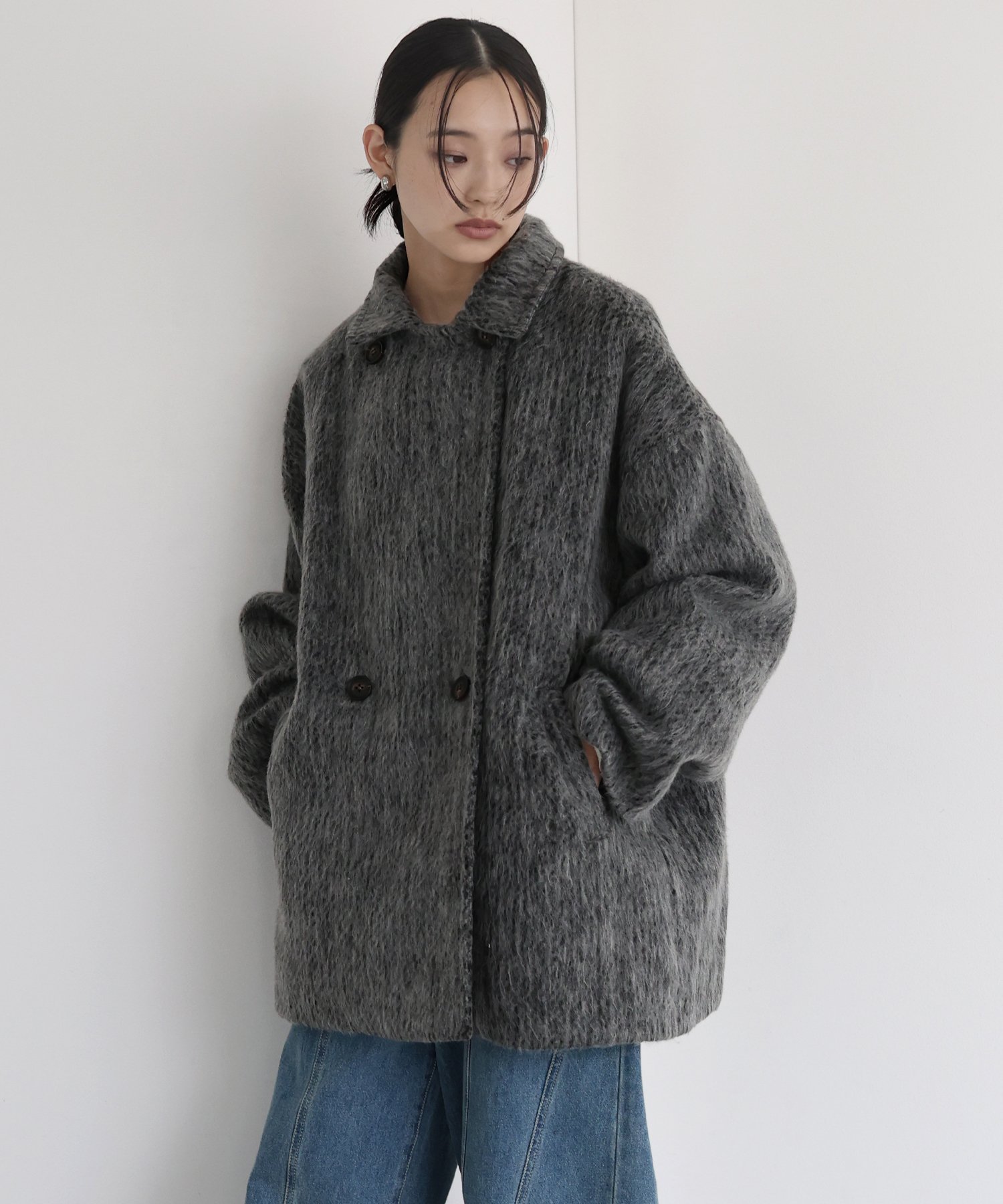 hellam｜シャギーミドルコート | Rakuten Fashion(楽天ファッション