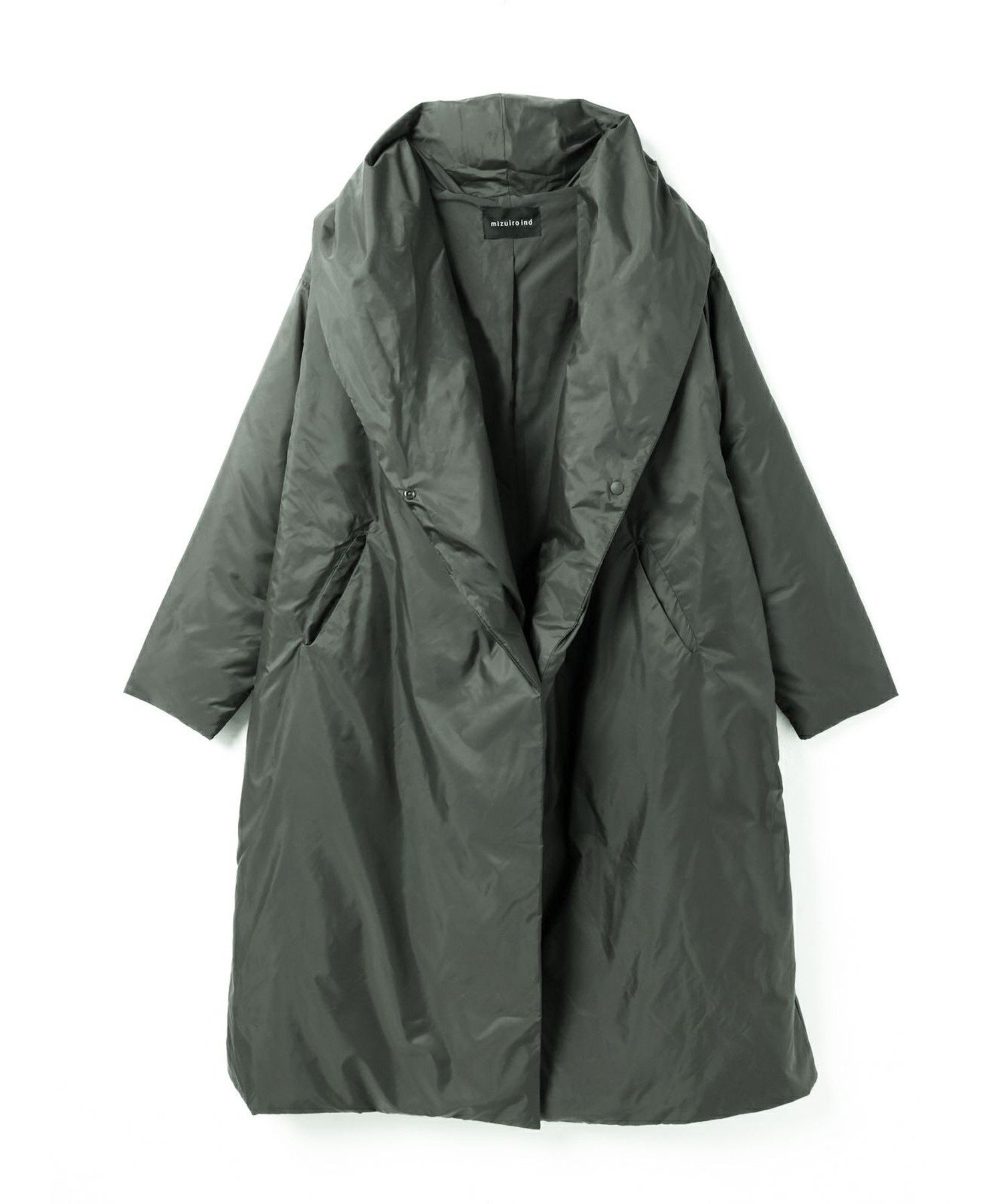 MARcourt｜mizuiro ind ドレープライトダウンコート | Rakuten Fashion