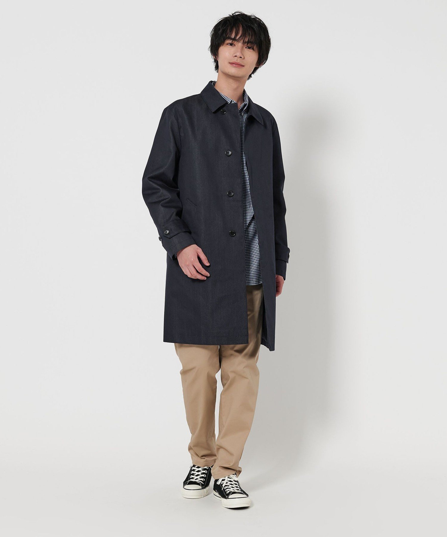 UNITED ARROWS LTD. OUTLET｜シャンブレー ツイル ステンカラーコート
