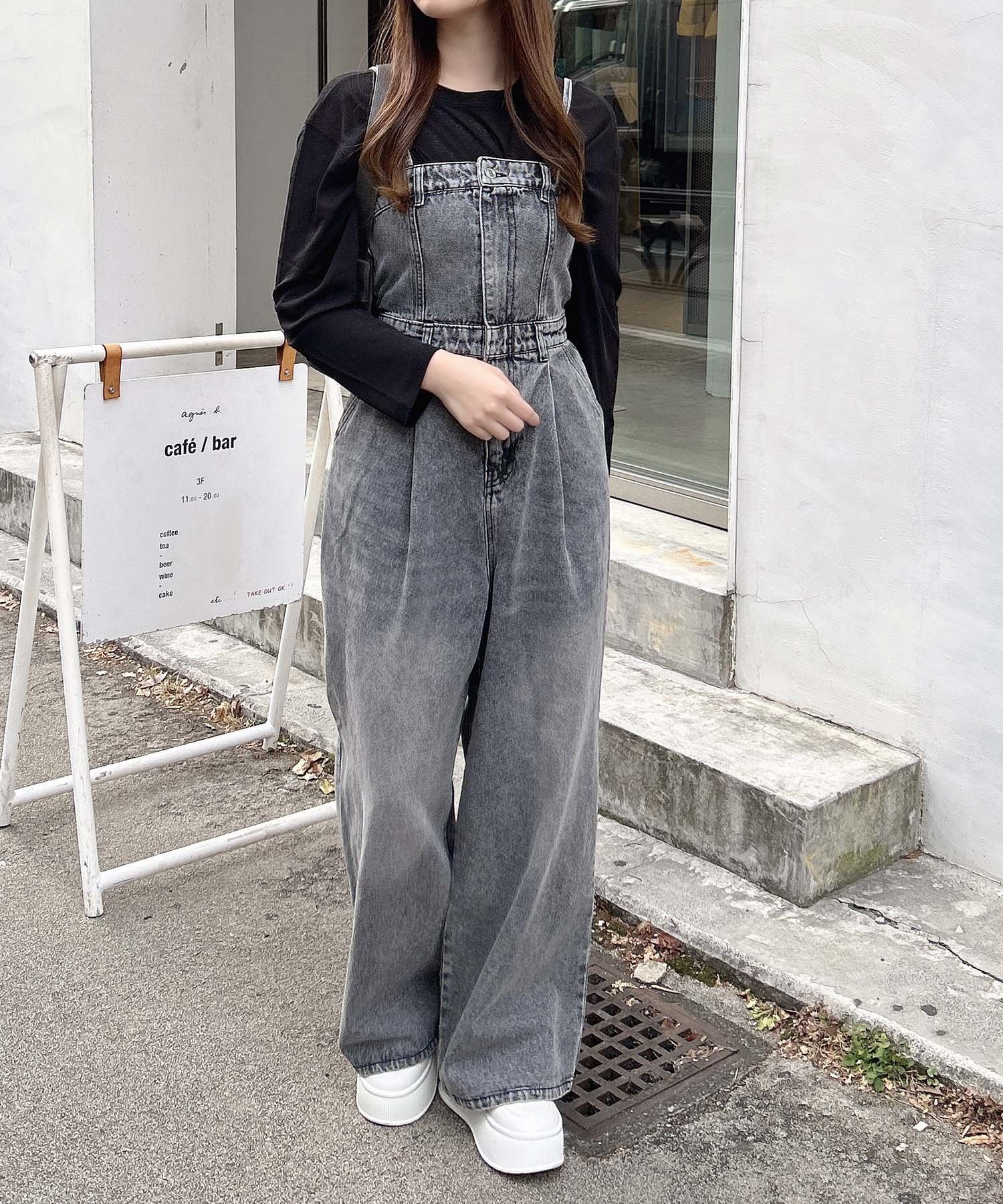 INGNI｜【WEB限定】デニムサロペット | Rakuten Fashion(楽天