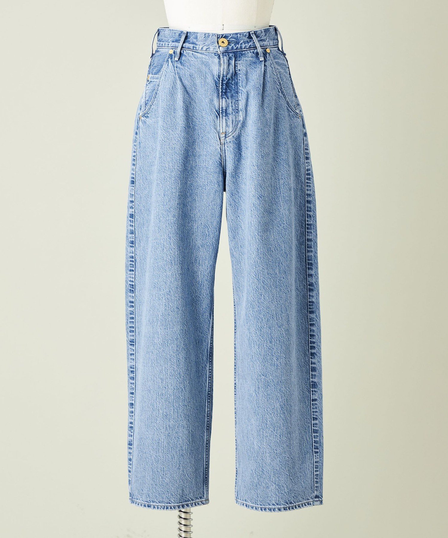 【別注】upper hights for conteタックデニムパンツ UN 別注】＜upper hights for conte＞タックデニムパンツ UN（デニム