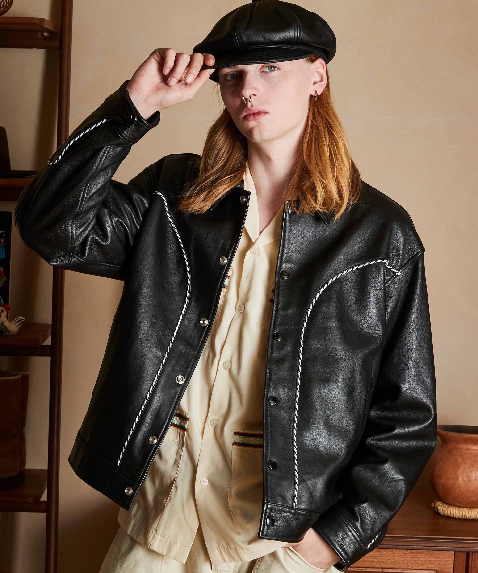 Schott｜WESTERN LEATHER JACKET/ウエスタン レザージャケット