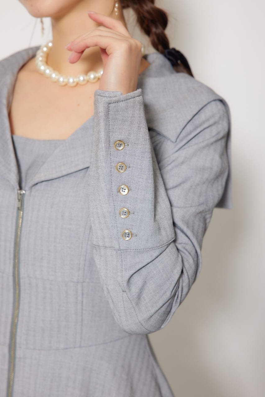 rienda｜セーラーディティールフレアワンピース | Rakuten Fashion