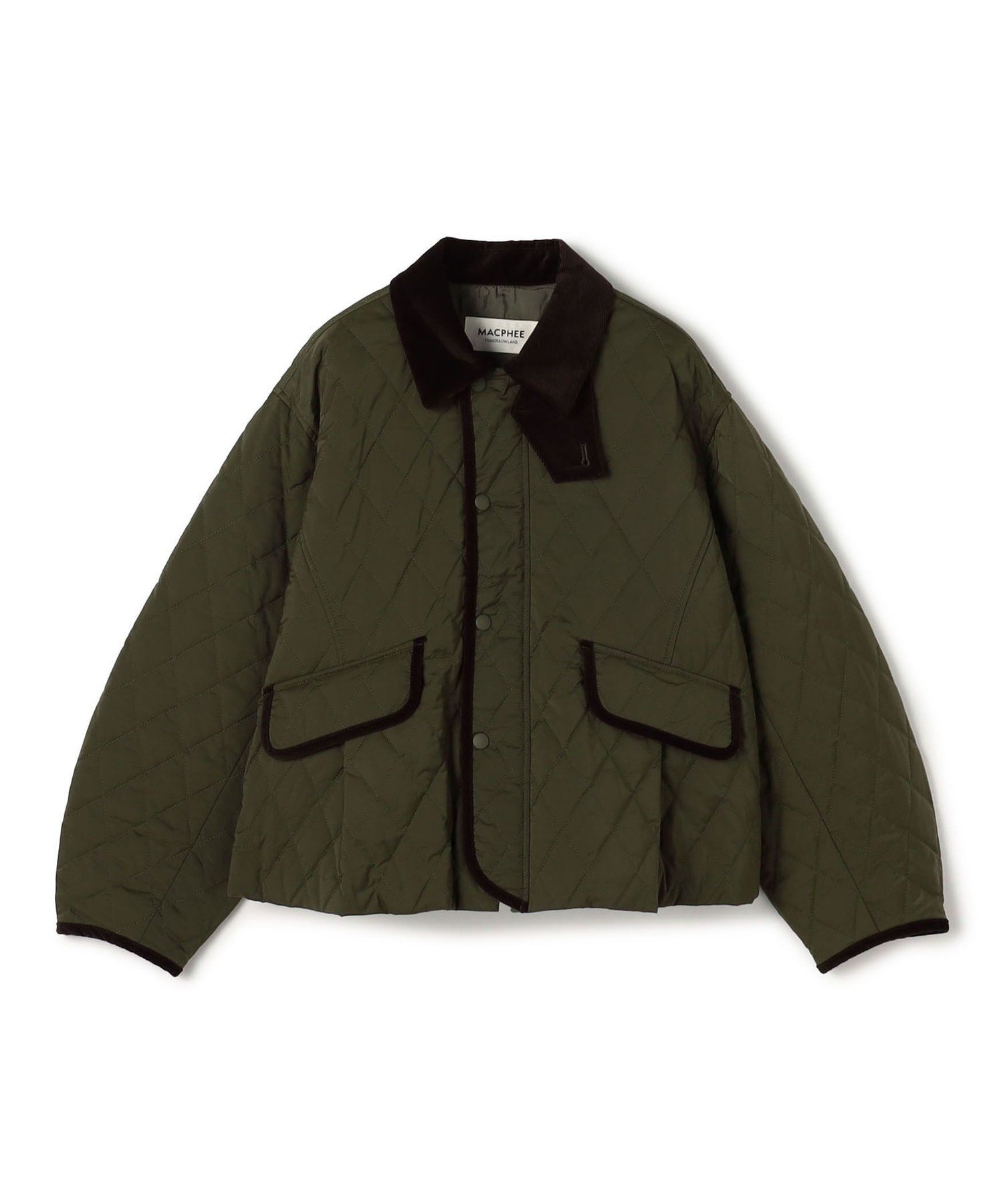 TOMORROWLAND｜チェックスパーク クルーネックジャケット | Rakuten