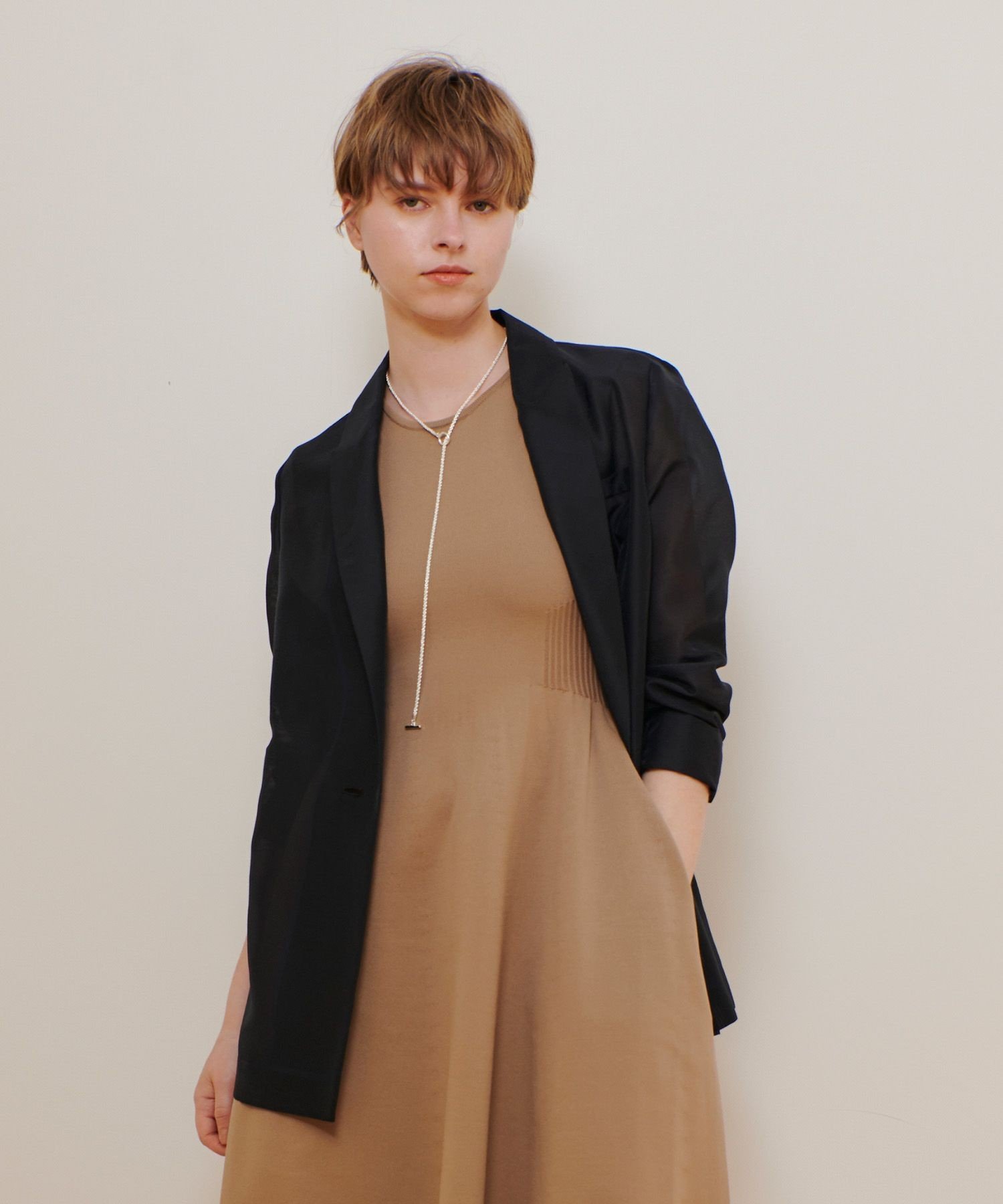 allureville｜ライトオーガンジーシアージャケット | Rakuten Fashion