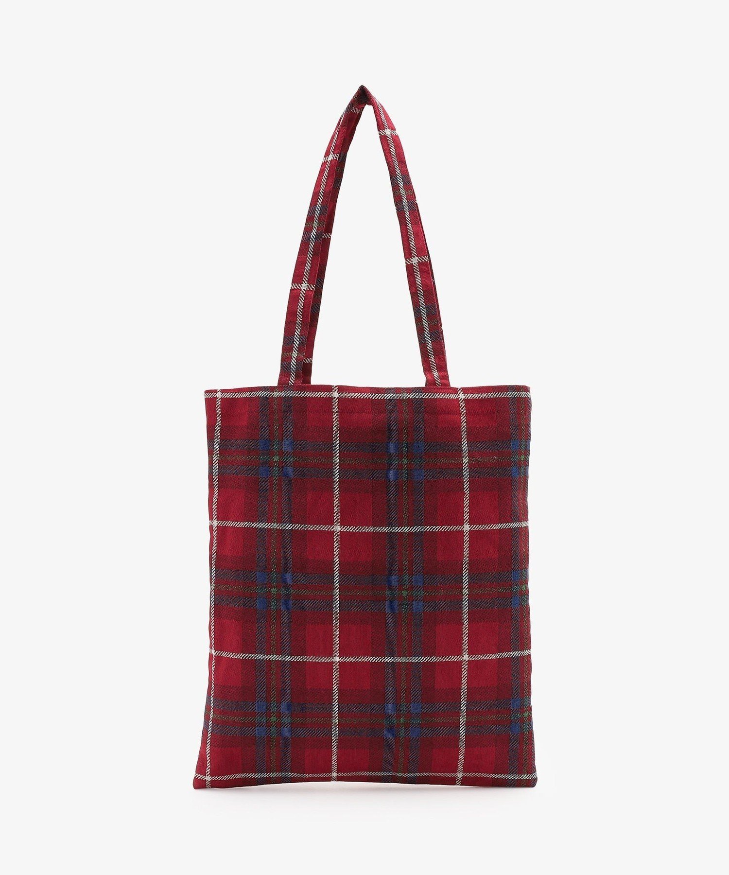 Afternoon Tea LIVING｜タータンチェック柄ジャカードトートバッグ