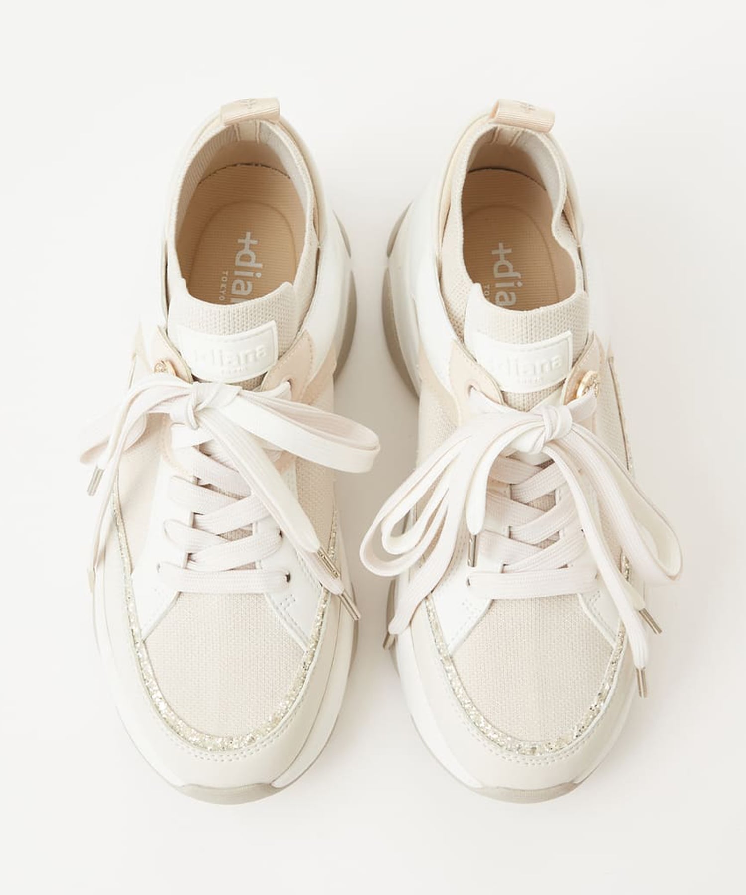 diana｜【撥水加工】リサイクルニットコンビスニーカー | Rakuten