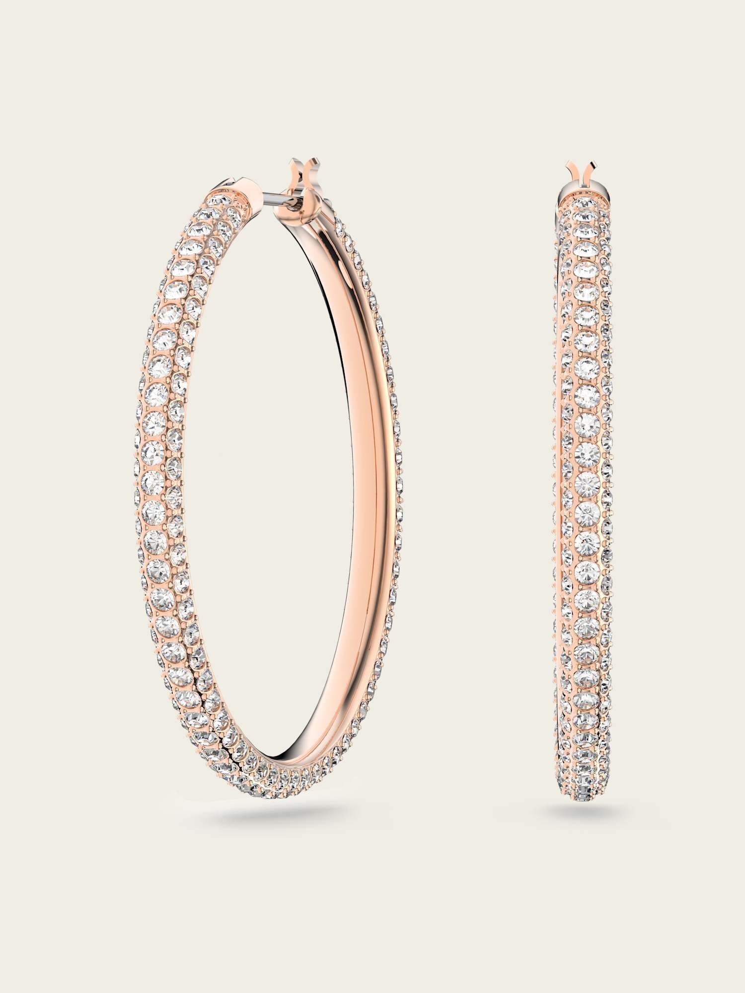 SWAROVSKI｜【公式】【スワロフスキー】Dextera フープピアス, パヴェ