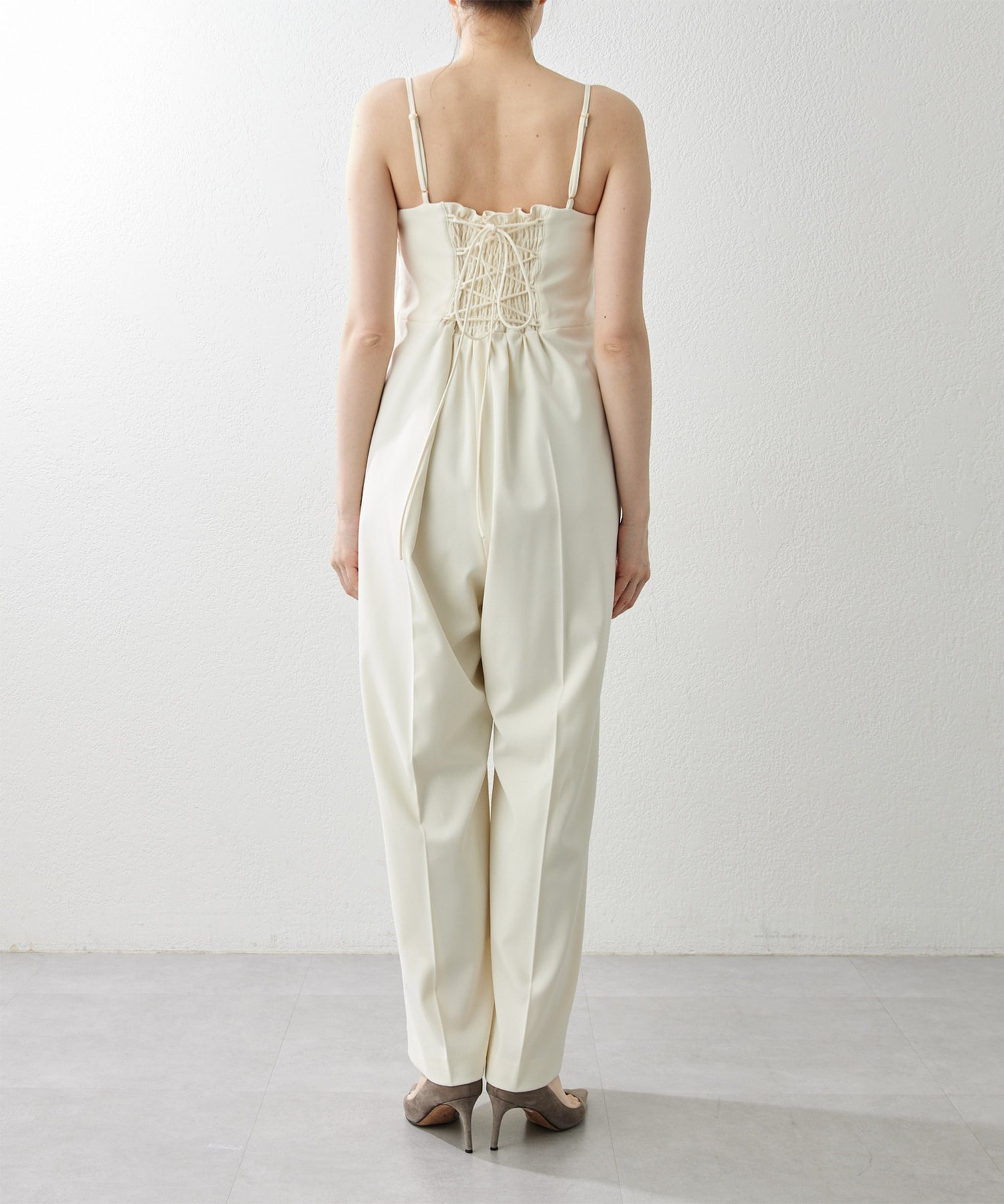 Whim Gazette｜【THE PAUSE】ダブルクロスサロペット | Rakuten