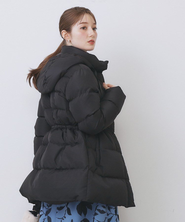 index｜KAWADAダウンドロストミドルコート【撥水/洗濯機OK/2WAY/静電気