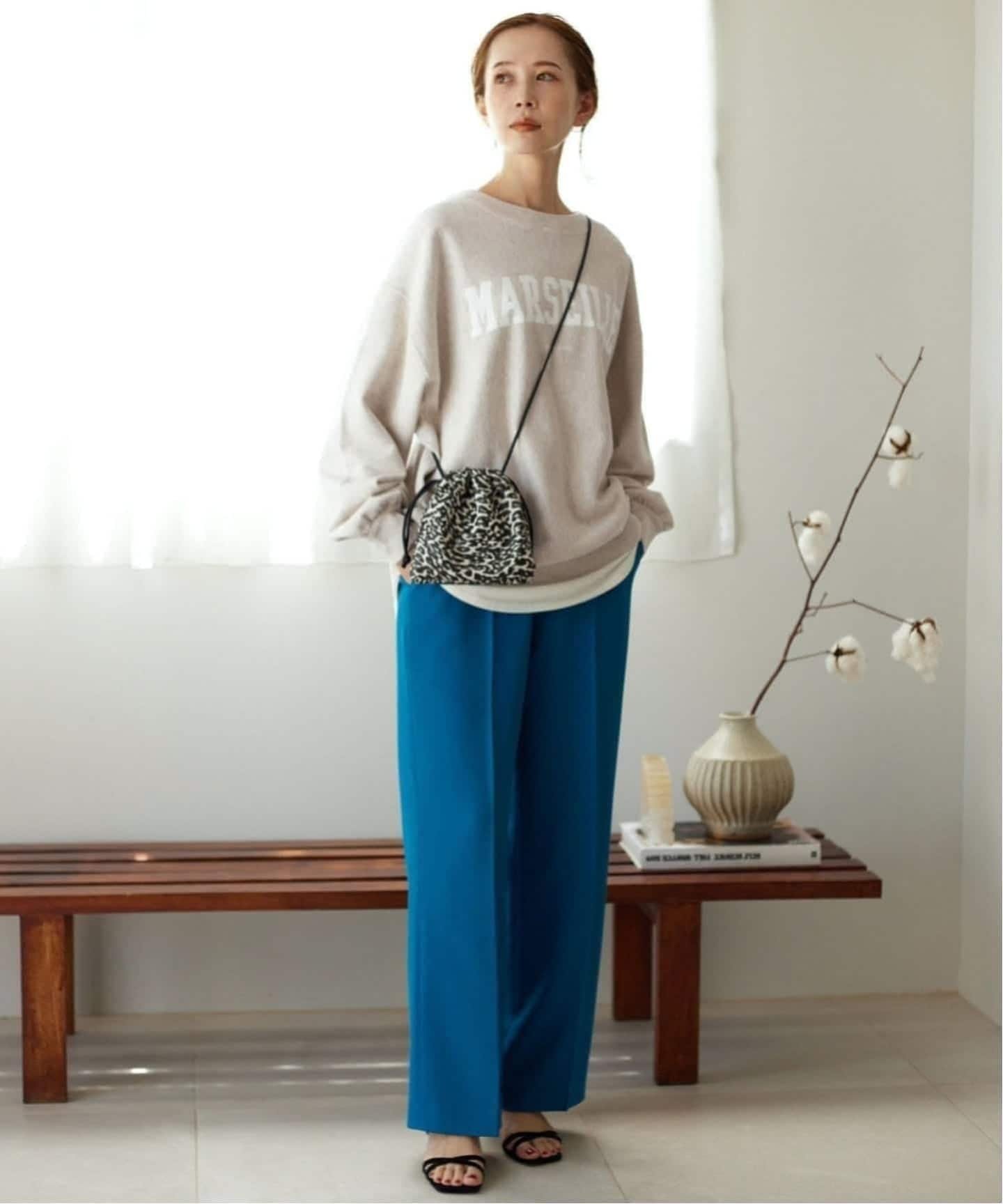 SLOBE IENA｜《WEB限定/追加》MARSEILLE ロゴスウェット | Rakuten