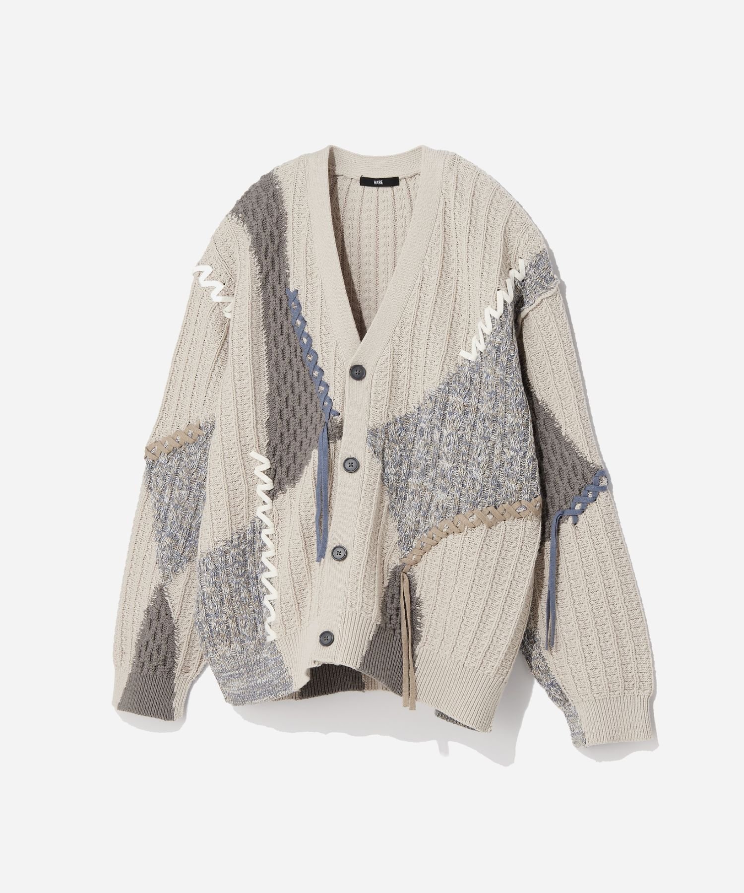 HARE｜ハイショクステッチニットカーディガン | Rakuten Fashion(楽天