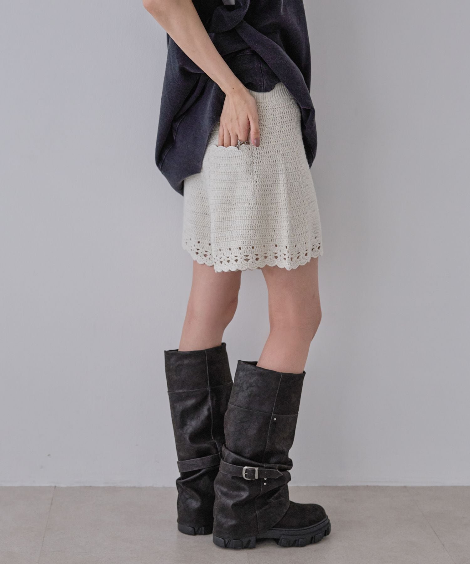 JEANASIS｜ルーズFITロングブーツ | Rakuten Fashion(楽天ファッション