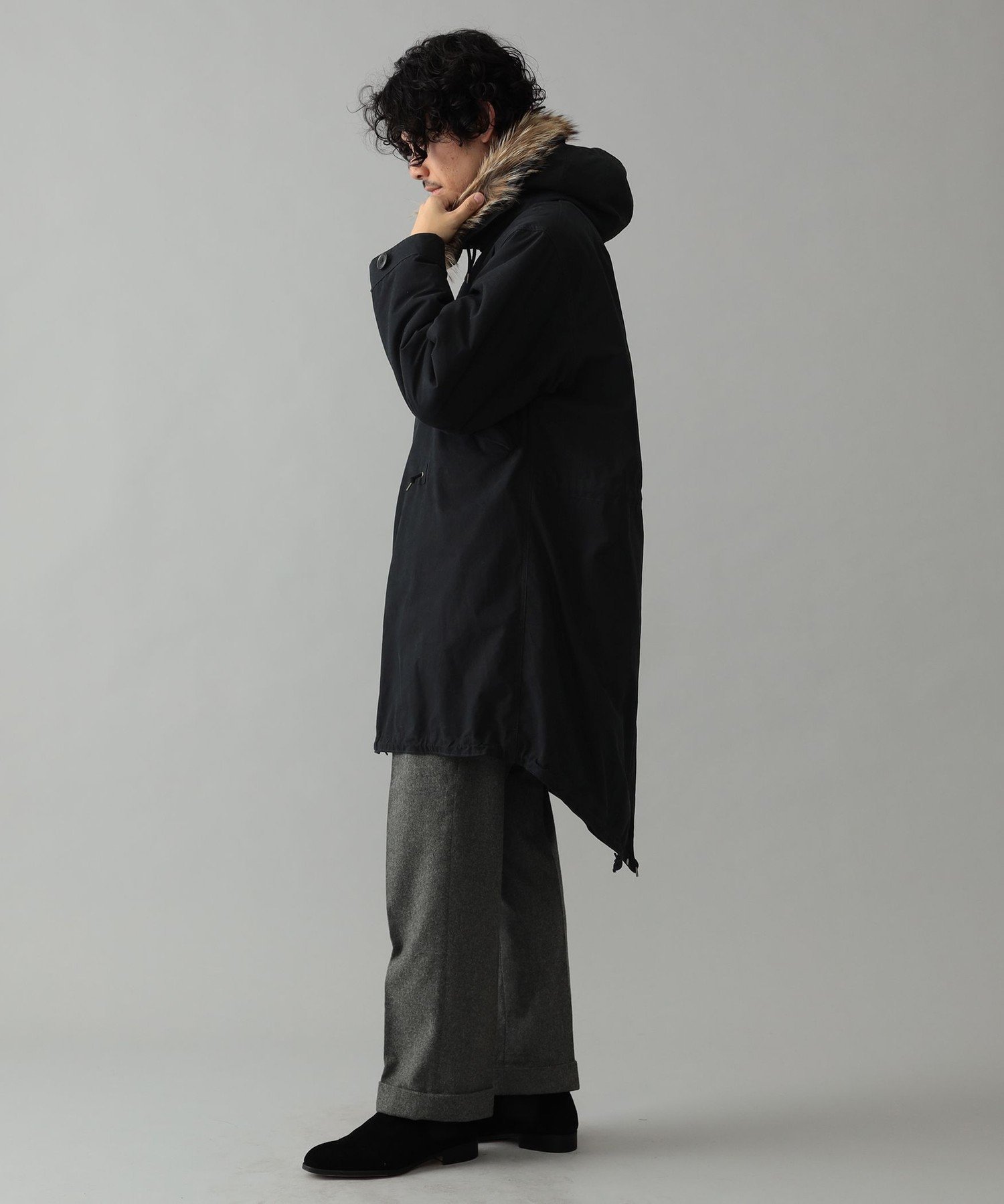 BEAMS MEN｜AUBERGE / 別注 モッズコート | Rakuten Fashion(楽天