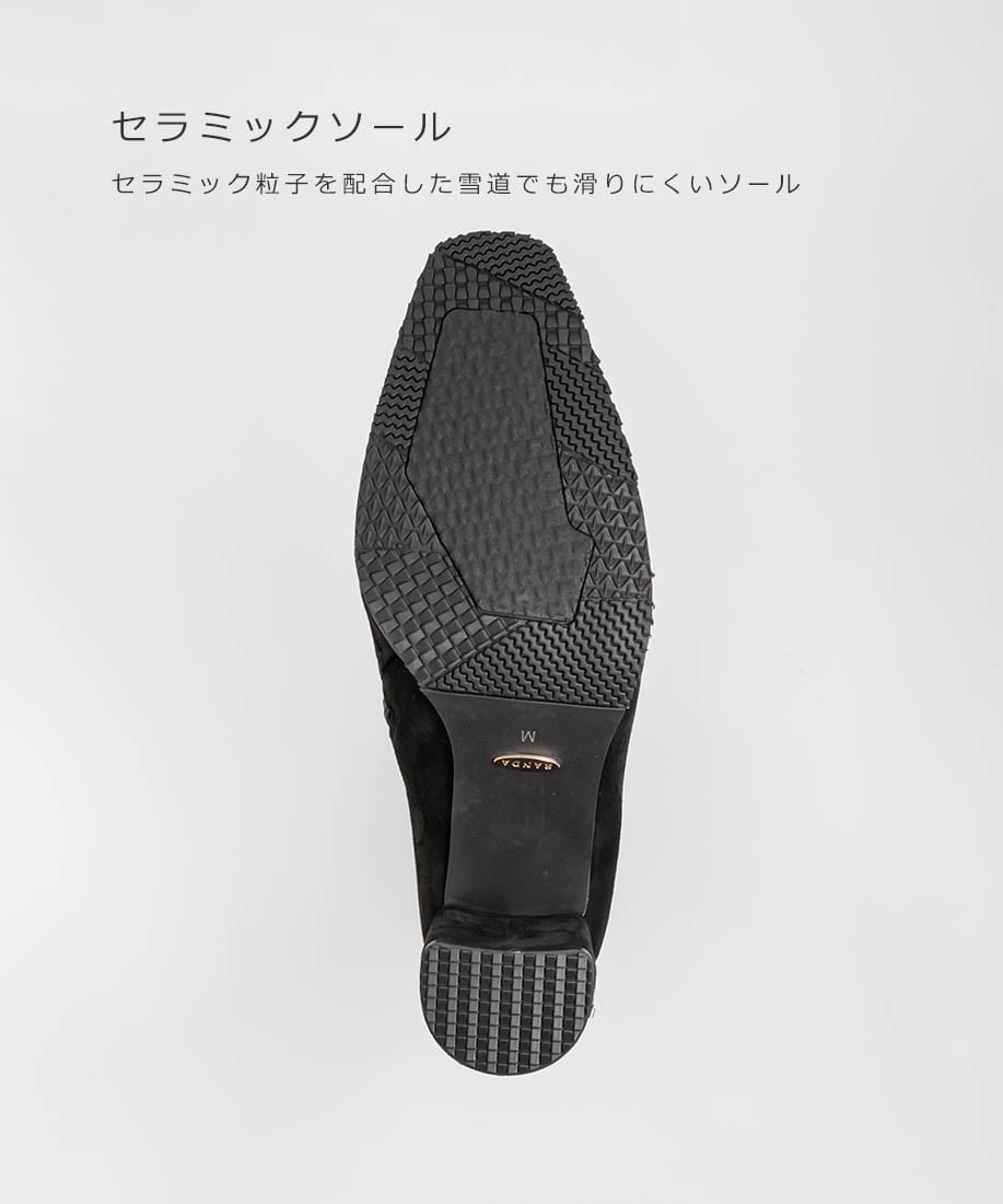 RANDA｜【Holiday Collection】晴雨兼用 2WAYビジューベロアリボン