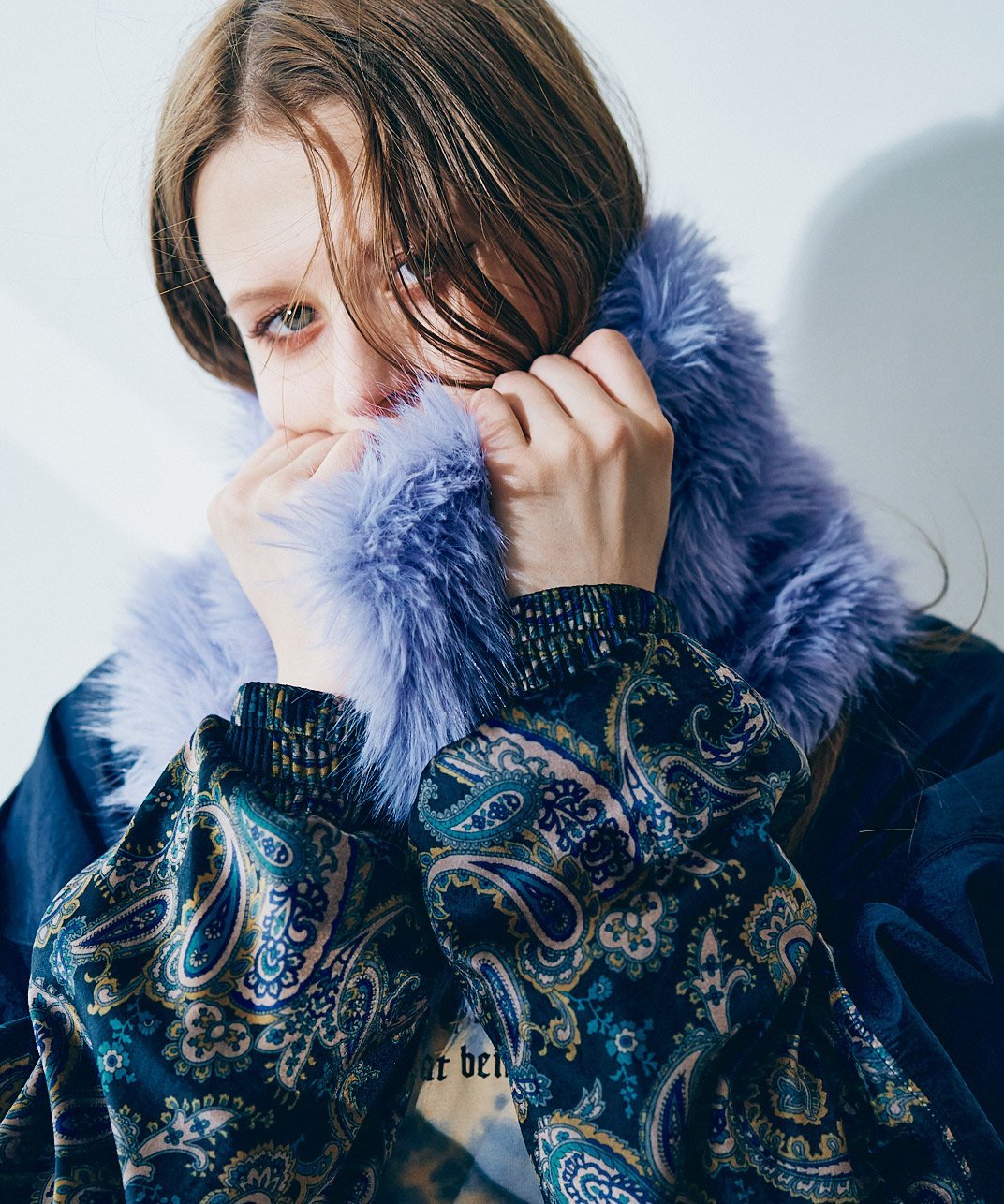 RNA｜J2086 スヌード&ノーカラーファージャケット | Rakuten Fashion