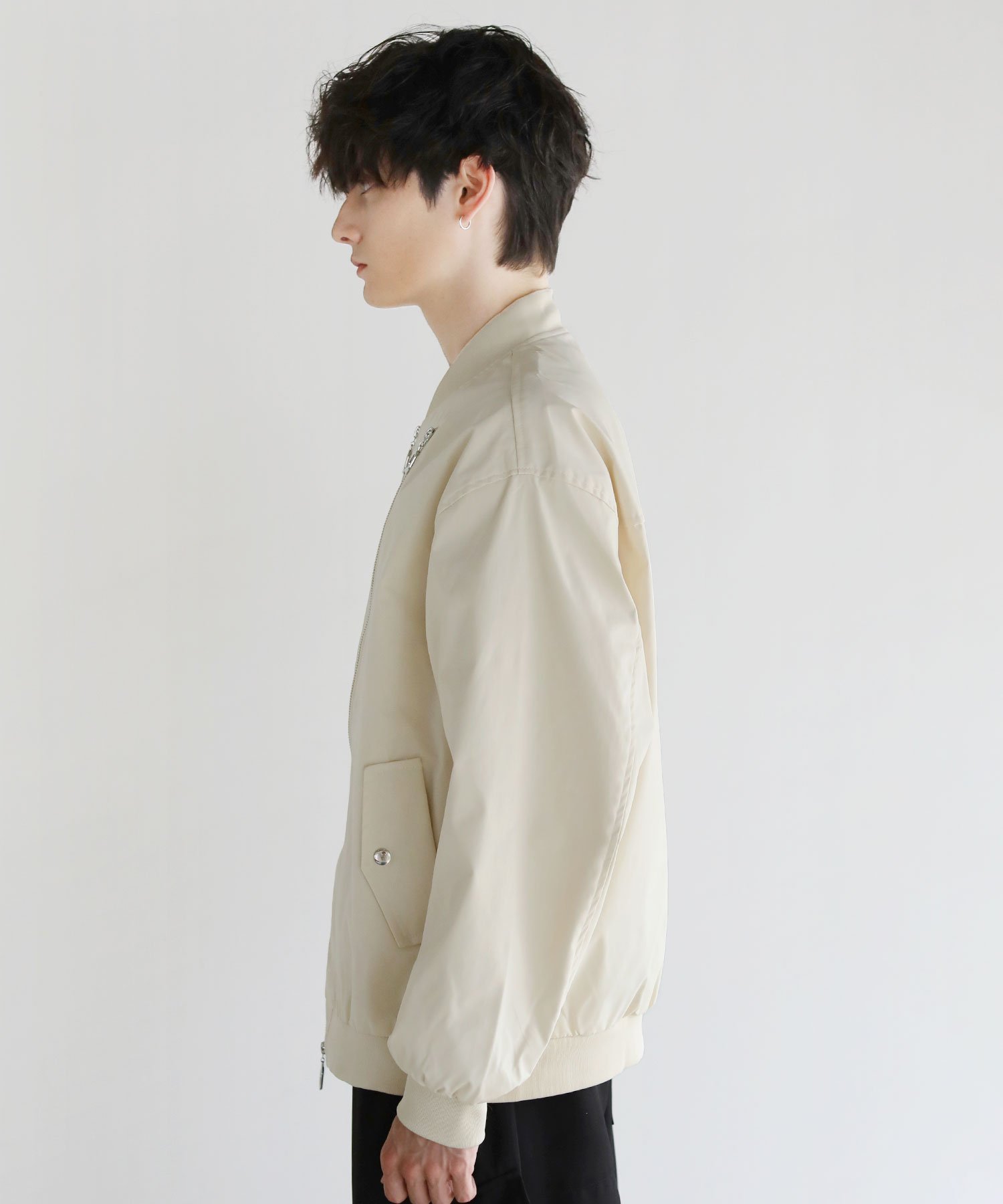 THE CASUAL｜フロント3ジップMA-1 | Rakuten Fashion(楽天ファッション