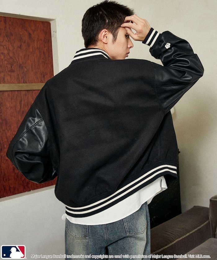 FREAK'S STORE｜MLB×MARY QUANT PATCH STUDIUM JACKET/パッチ