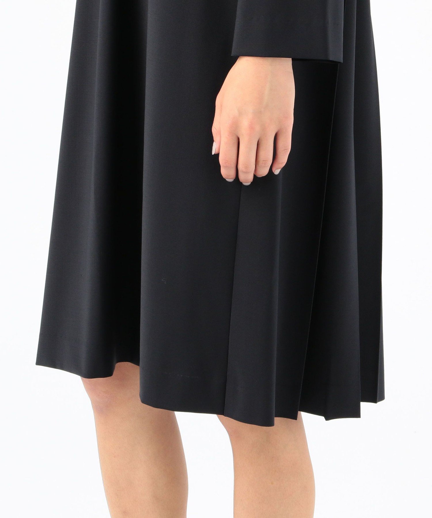 TOMORROWLAND｜ポリエステルウールトロピカル バックプリーツ