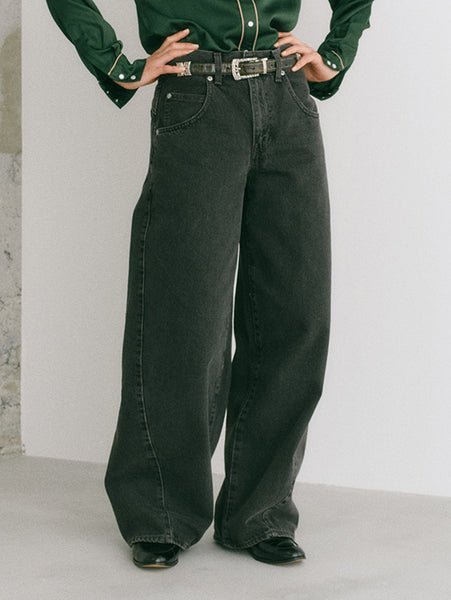 Levi's｜SUPER BAGGY バレルジーンズ ブラック | Rakuten Fashion(楽天