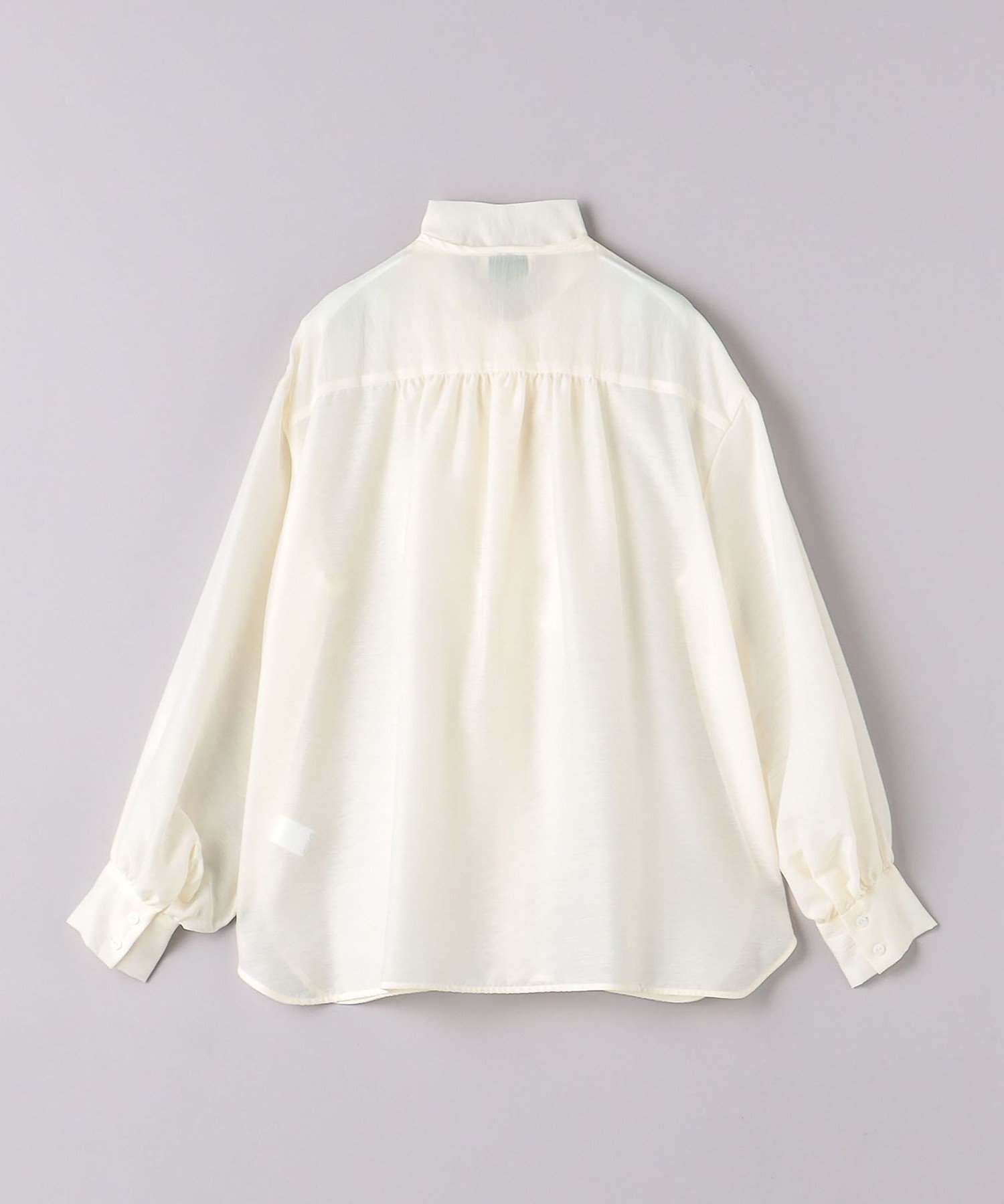 UNITED ARROWS LTD. OUTLET｜オーガンジー フリル&ボウタイ ブラウス