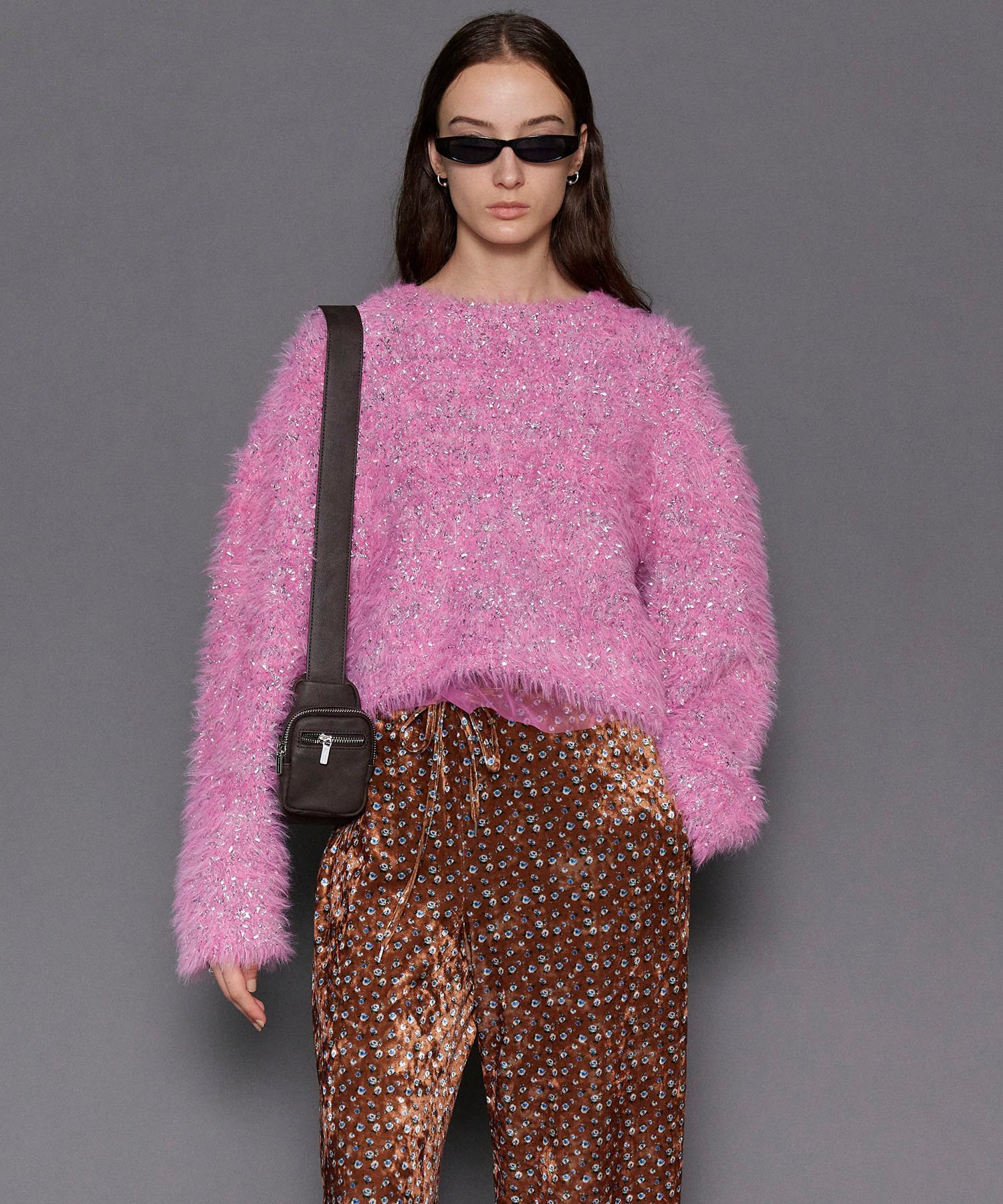 MAISON SPECIAL｜Sparkling Shaggy Knit Pullover | Rakuten Fashion