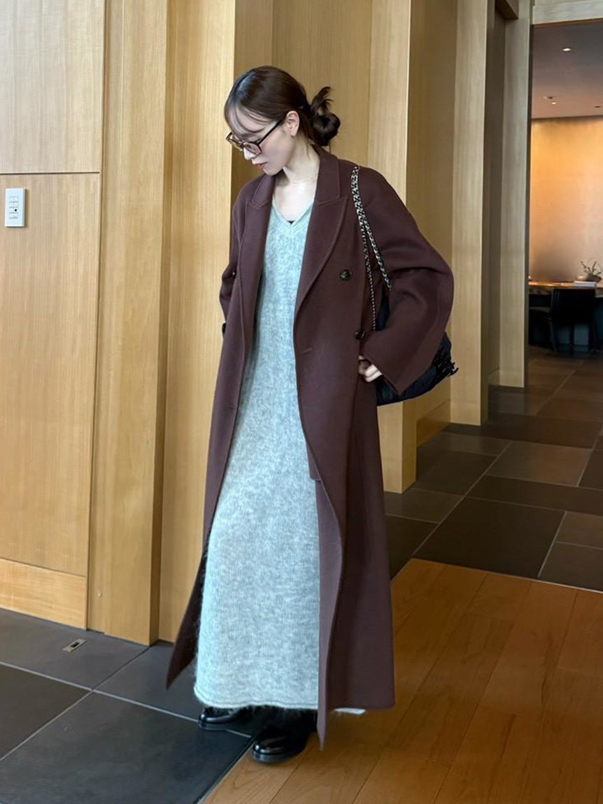 FRAY I.D｜ウールリバーダブルブレストチェスターコート | Rakuten