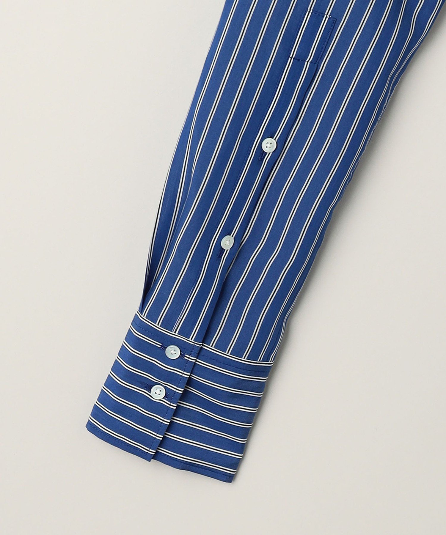 即日発送可＜ATTISESSION＞コットン ストライプ スリム シャツ ATTISESSION＞コットン ストライプ スリム シャツ