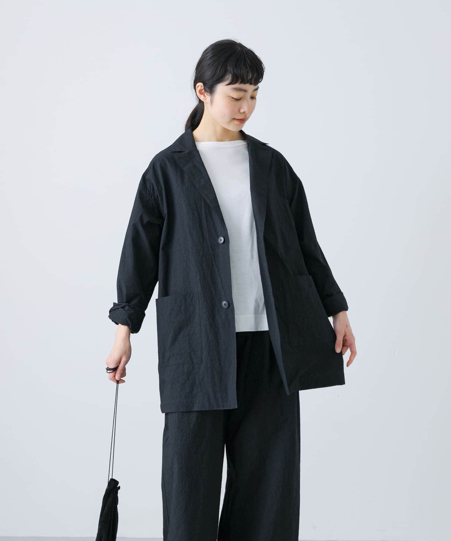 かぐれ｜『ユニセックス』コットンテーラードジャケット | Rakuten