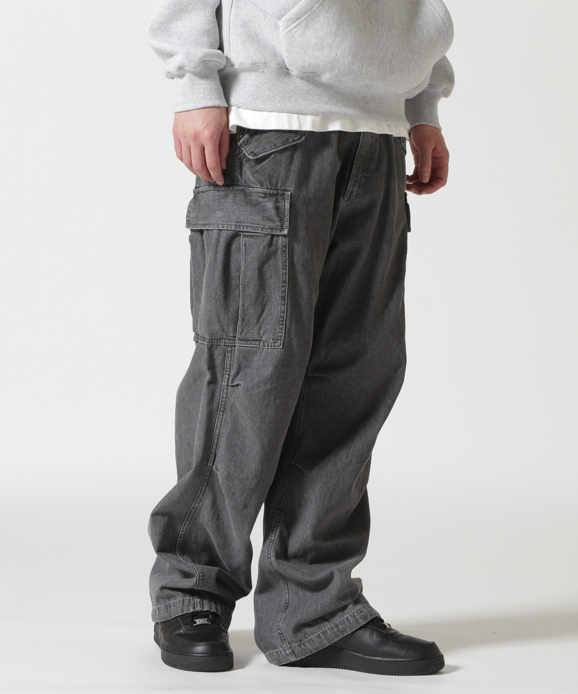 AVIREX｜《直営店限定》DENIM EASY CARGO PANTS / デニム イージー
