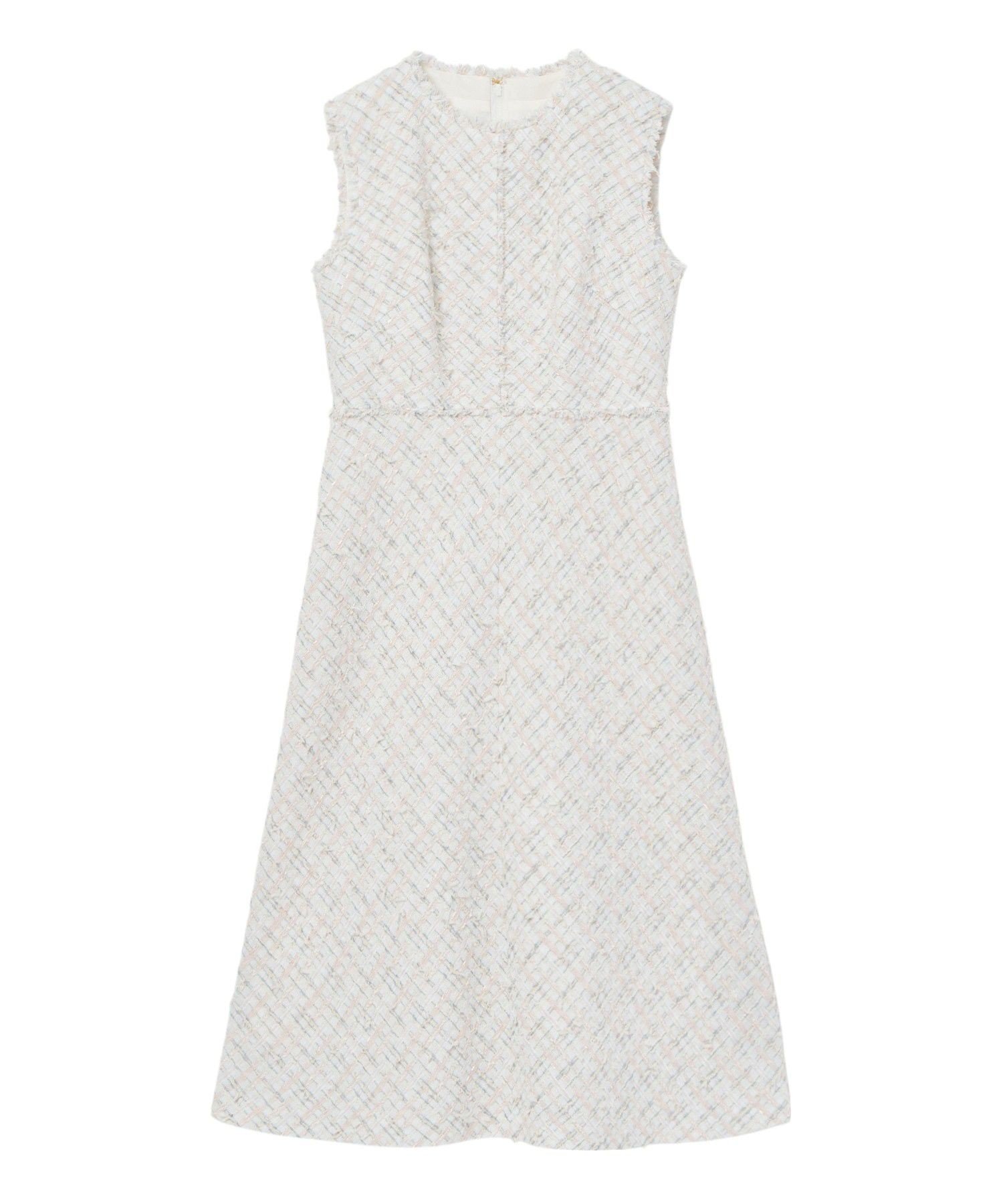 ANAYI｜【Eternal Line 2025】ミックスツイードフレア ワンピース