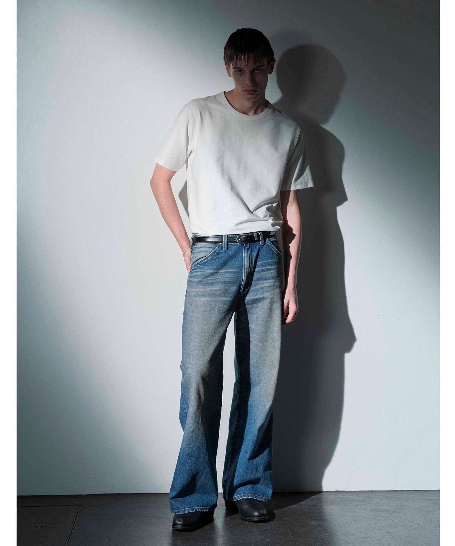 ADAM ET ROPE'｜《別注》【Wrangler/ラングラー】WIDE FLARE JEAN