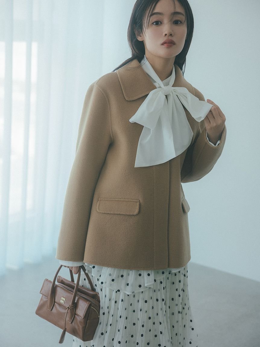 SNIDEL｜リバーリボンージャケット【カンヘウォン着用】 | Rakuten