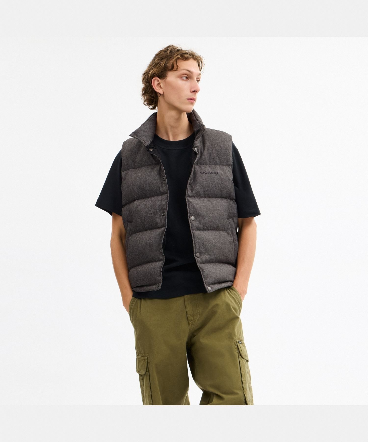 COACH OUTLET｜【公式】ソリッド ダウン ベスト | Rakuten Fashion