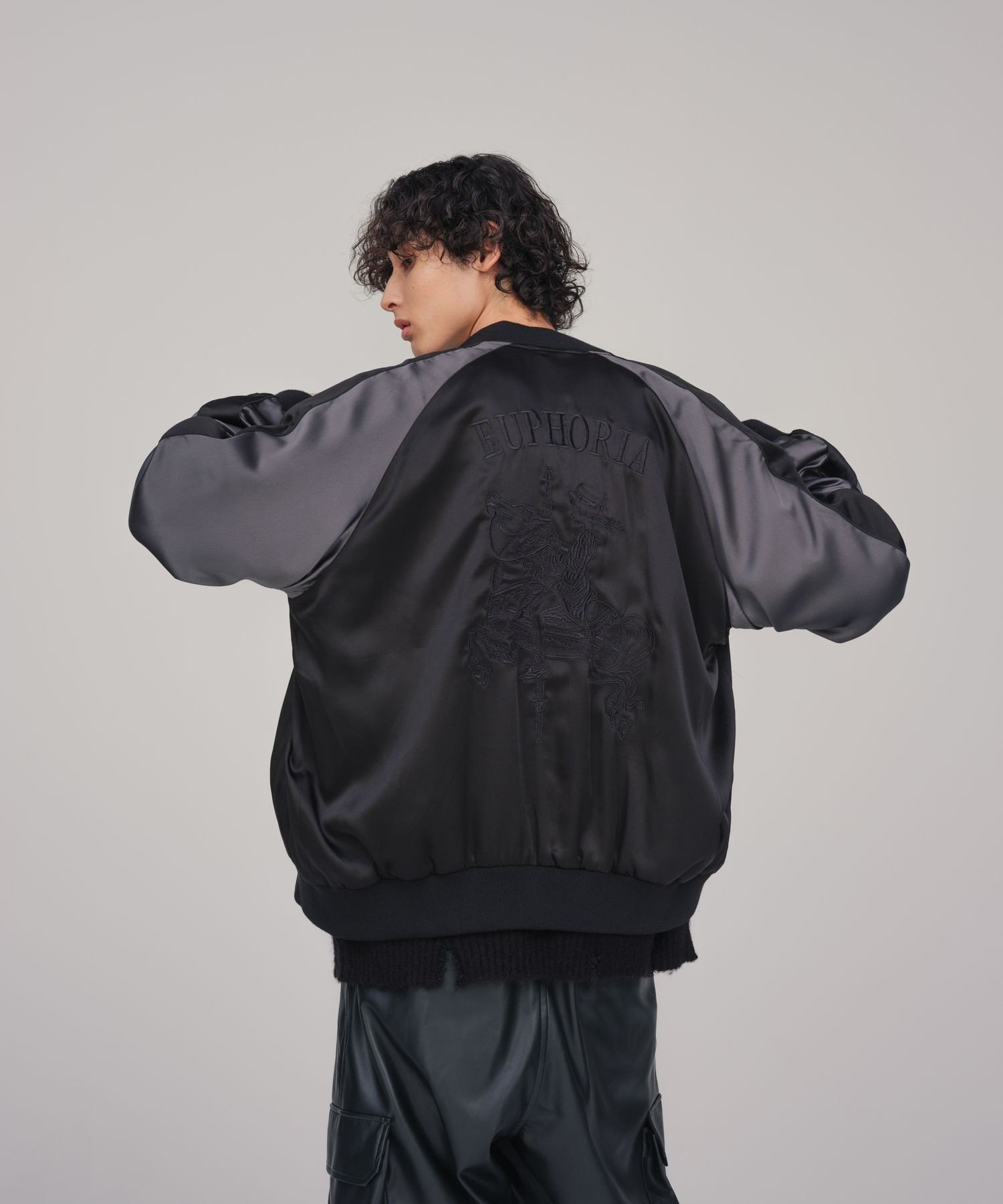 ADAM ET ROPE'｜【WEB限定】スカジャン EUPHORIA 刺繍 ジャケット