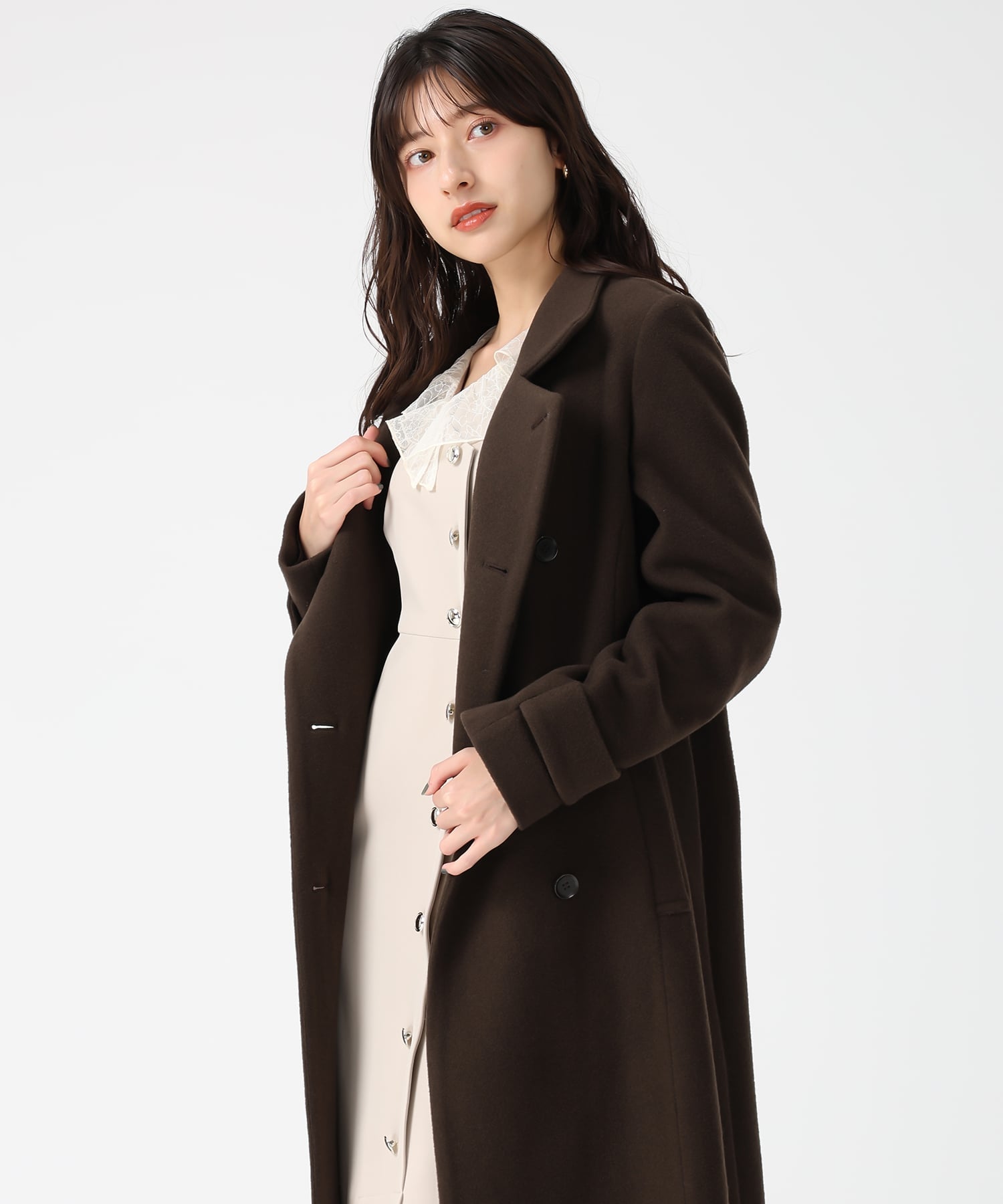 31 Sons de mode｜2025秋冬新作 スタンドカラーロングコート | Rakuten