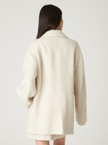 FRAY I.D｜オーバーサイズウールシャギージャコット | Rakuten Fashion