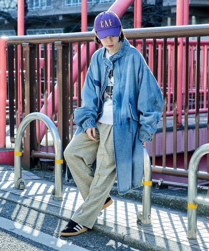 FREAK'S STORE｜M-65 フェード加工 ロング モッズコート/スプリング