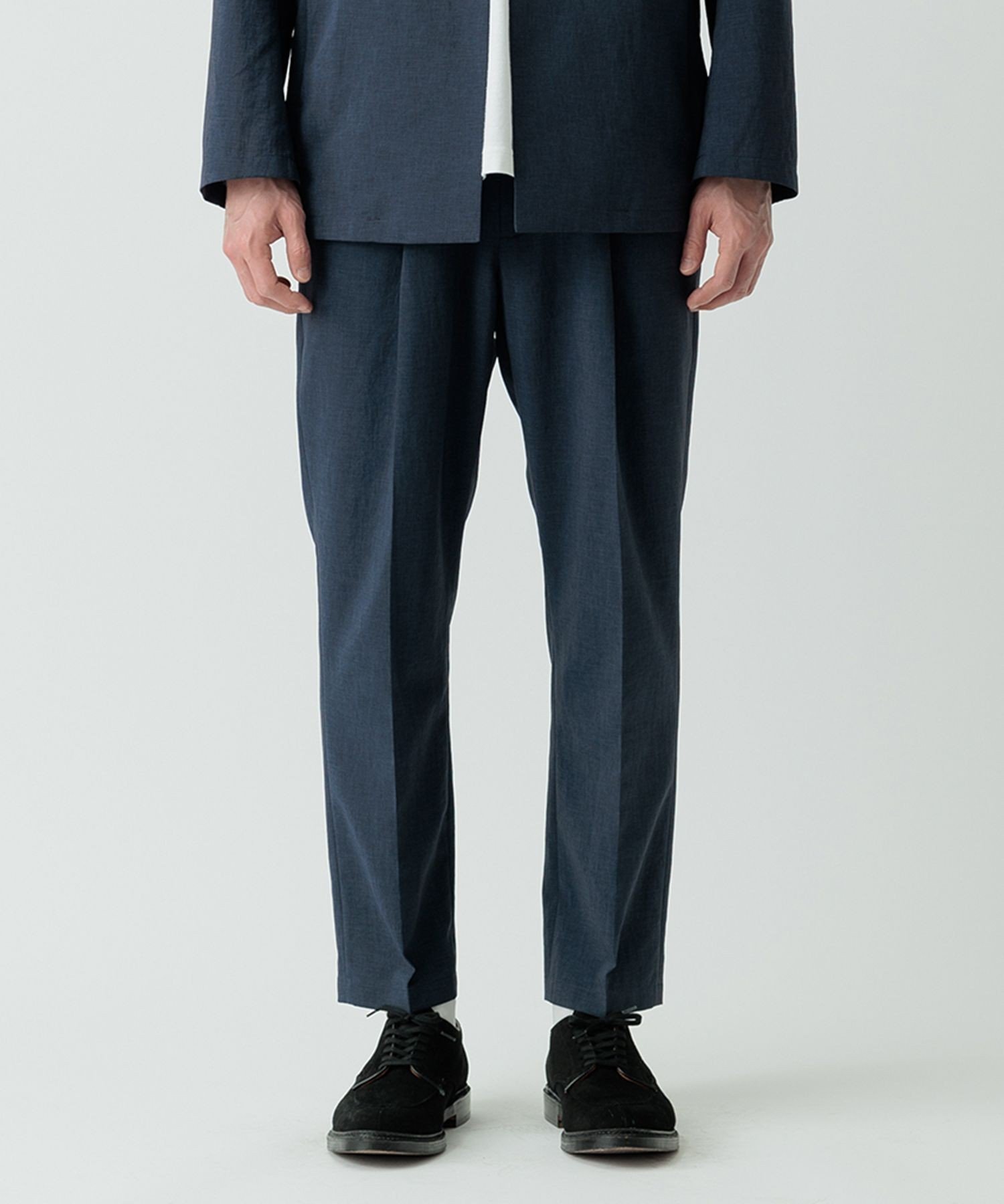 ADAM ET ROPE'｜【RIRANCHA】サマーセットアップ / ノーカラー