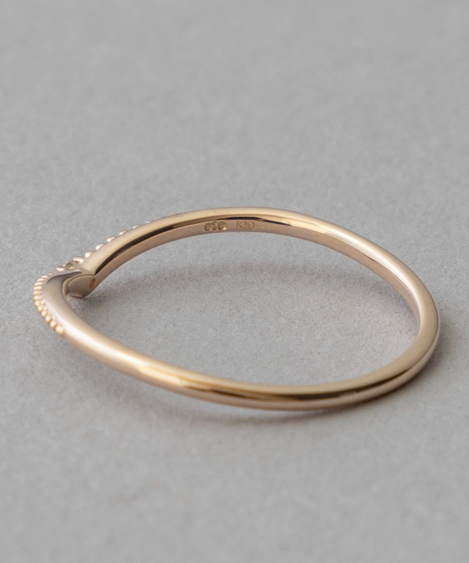 ete｜[レイヤード] K10YG ダイヤモンド リング | Rakuten Fashion(楽天