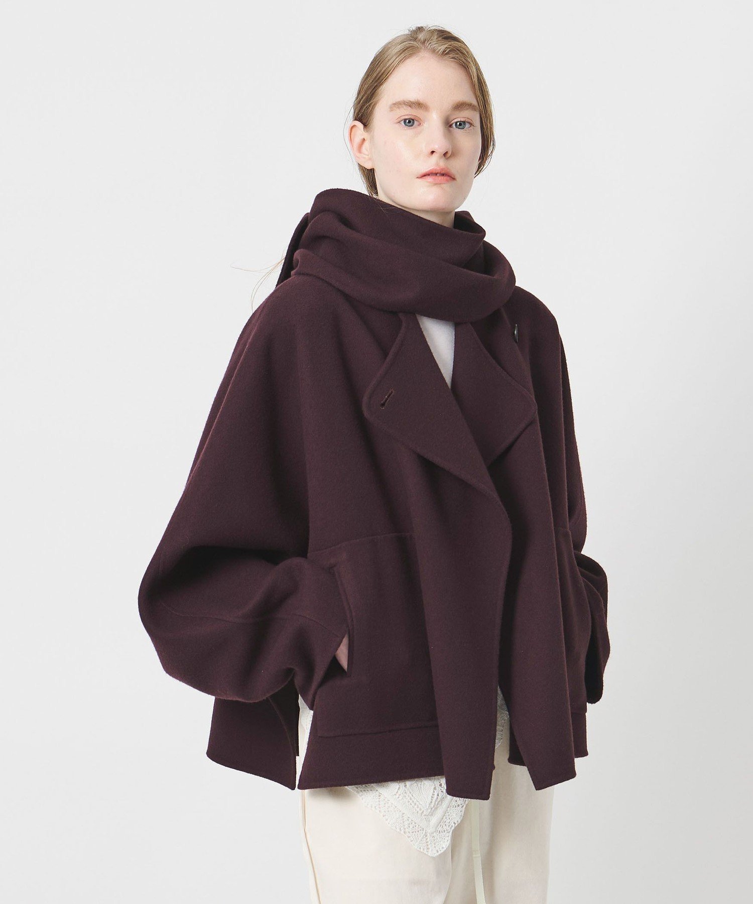 ライラック36 新品未使用　イウエンマトフ　リバーコート UNITED ARROWS｜<AEWEN MATOPH>マルチウェイリバーコート | Rakuten