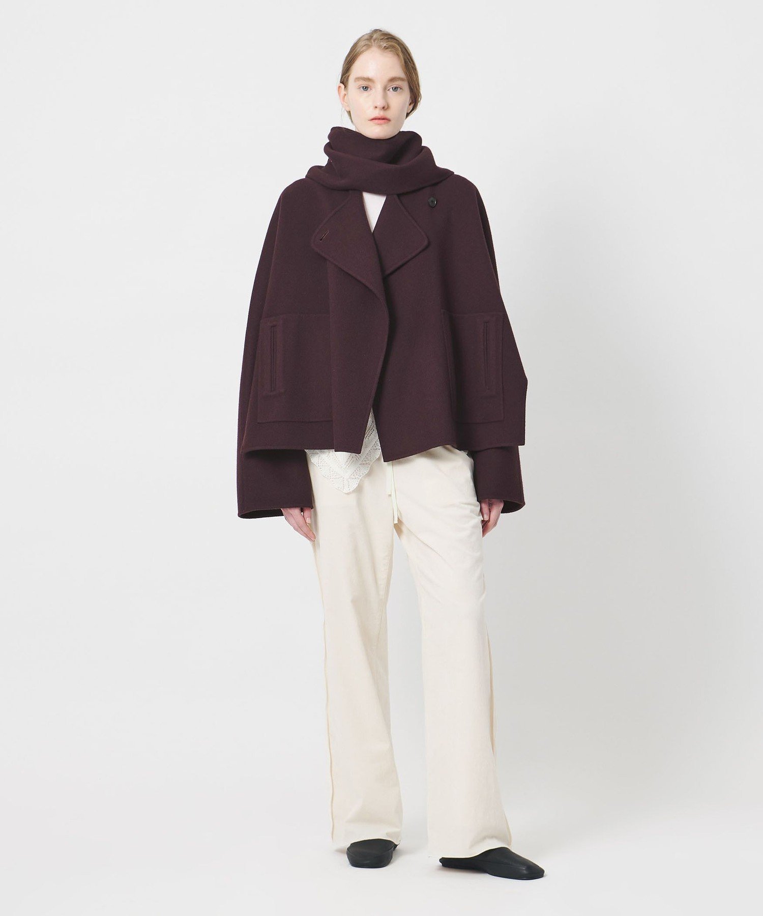 ライラック36 新品未使用　イウエンマトフ　リバーコート UNITED ARROWS｜<AEWEN MATOPH>マルチウェイリバーコート | Rakuten