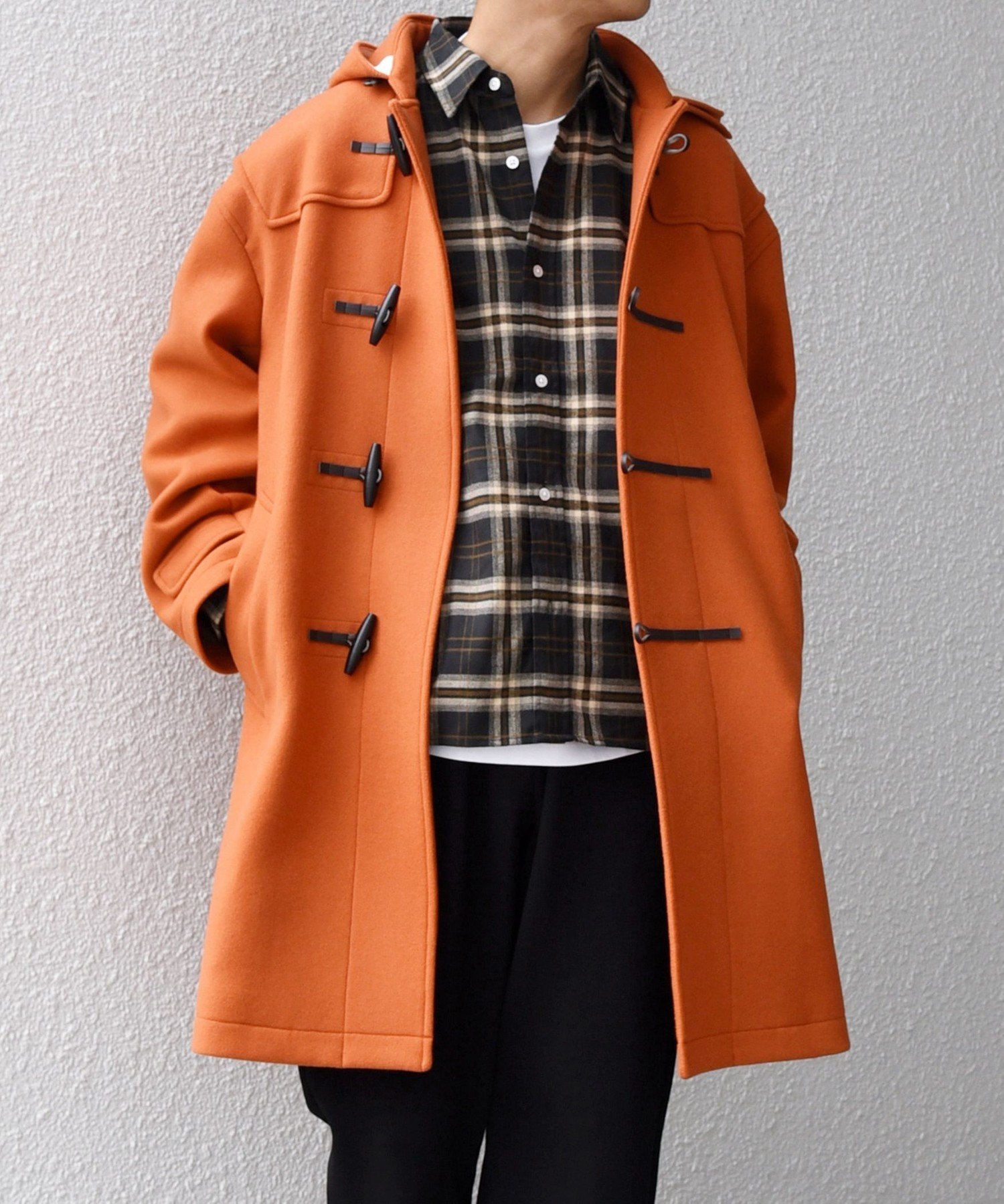 SHIPS｜SHIPS any: PURE WOOL MELTON ダッフル コート 25AW