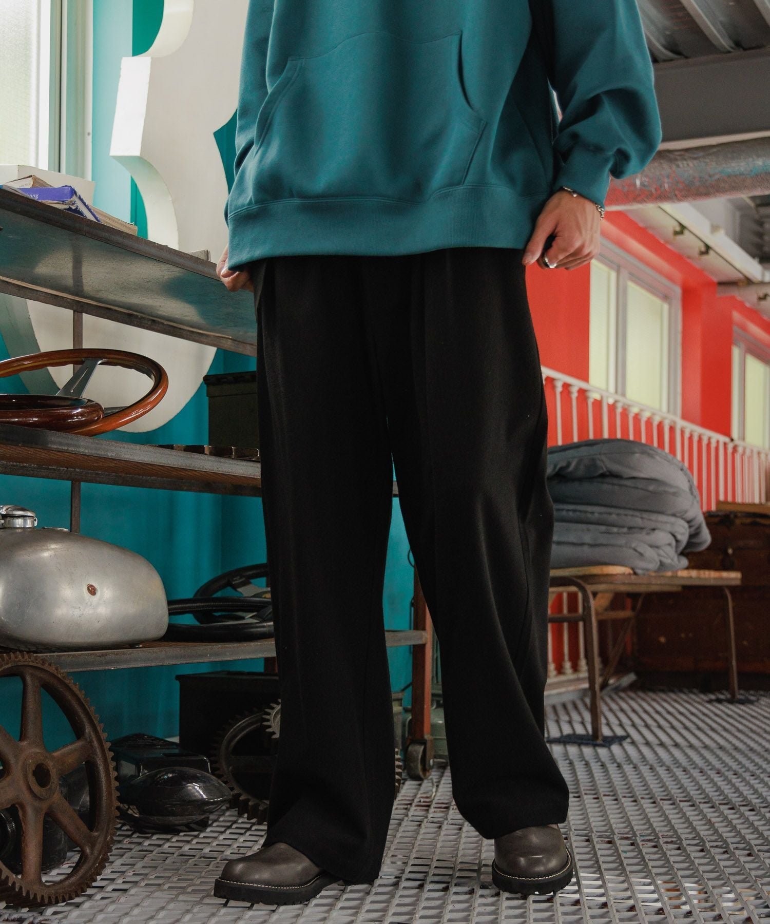 niko and ｜テックフラノベルト付きパンツ | Rakuten Fashion(楽天