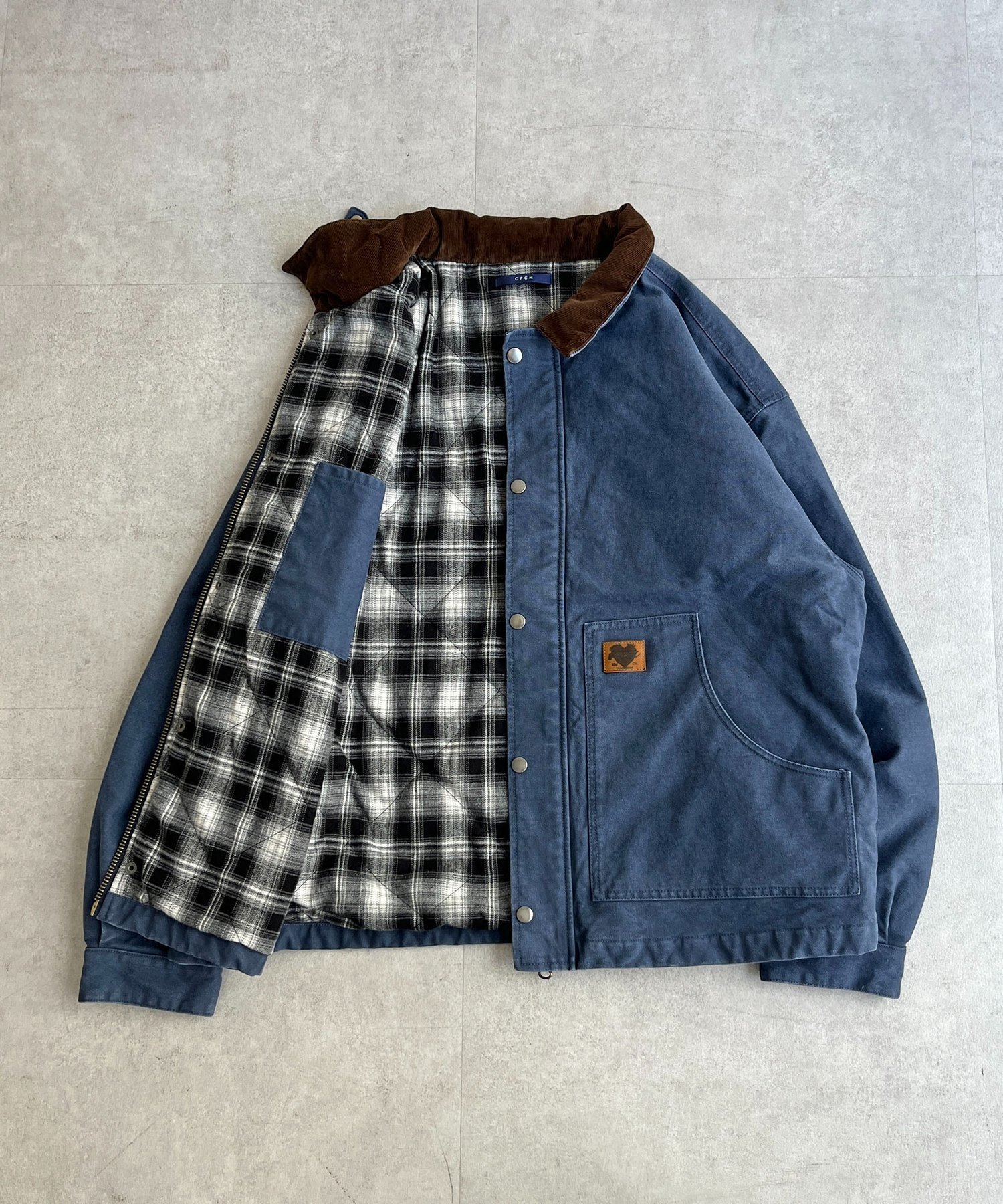 CPCM｜襟コーデュロイワークジャケット | Rakuten Fashion(楽天