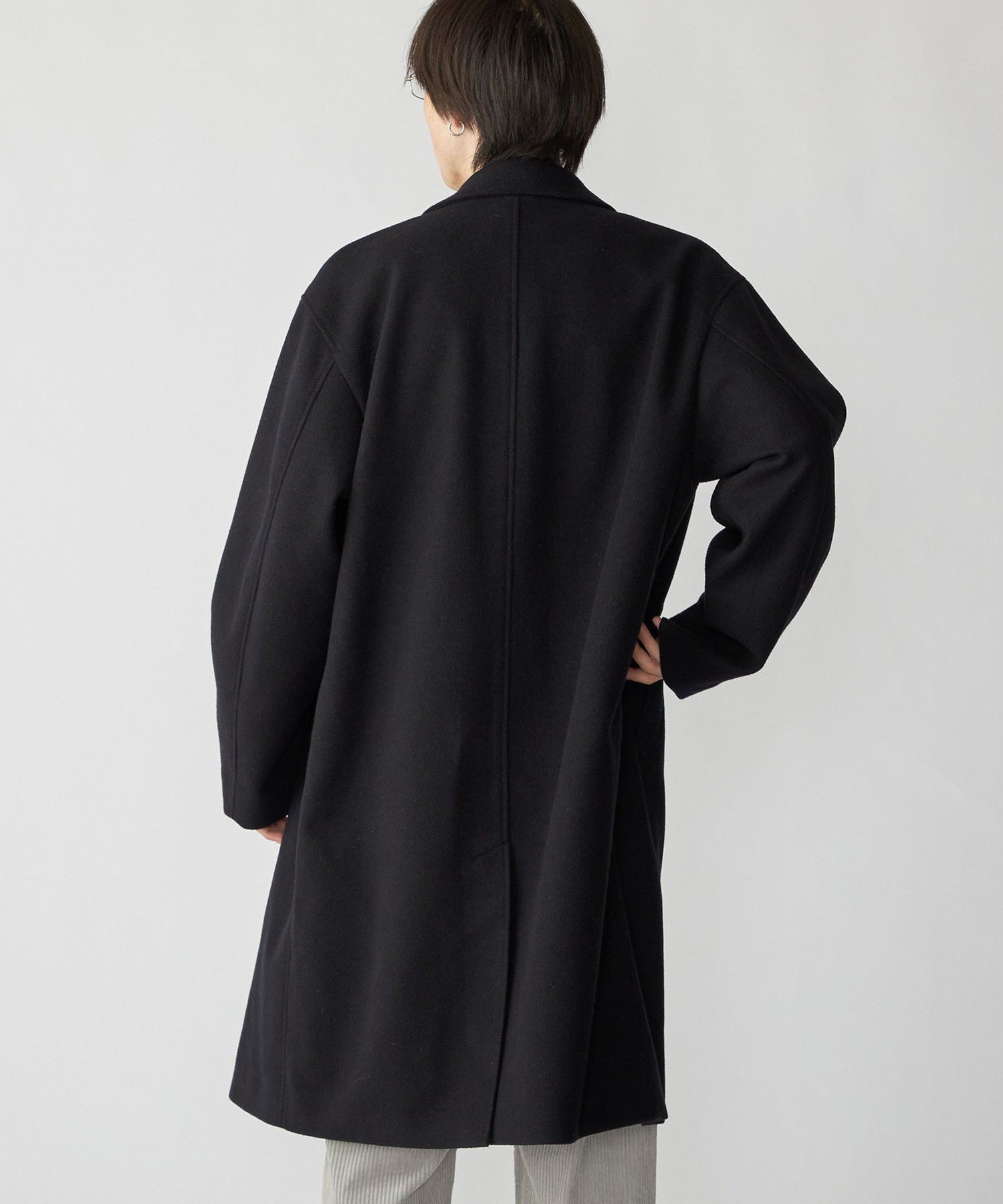 SHIPS｜City Ambient Products: オーバーサイズ メルトン コート